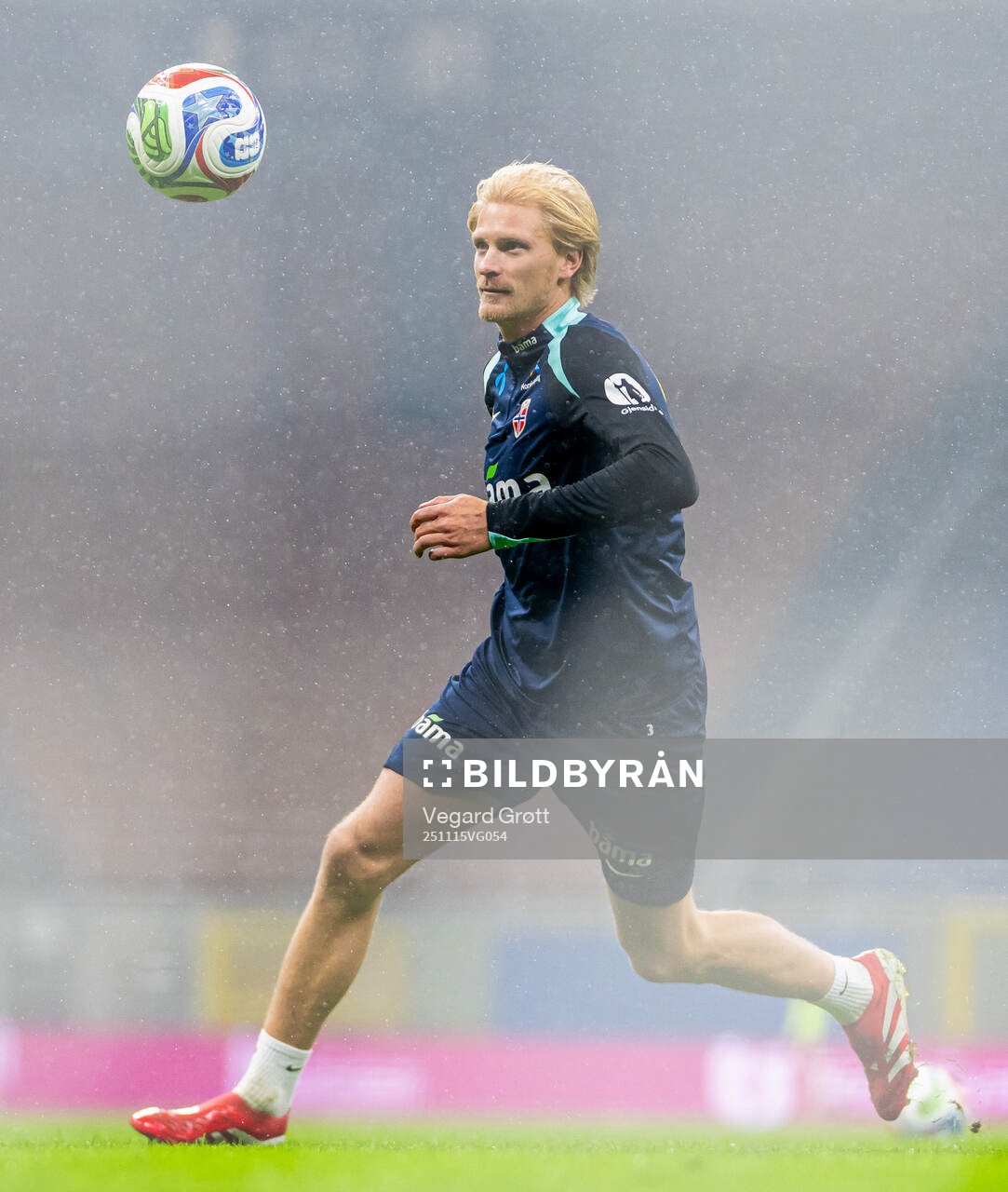Morten Thorsby of the Norwegian national football team