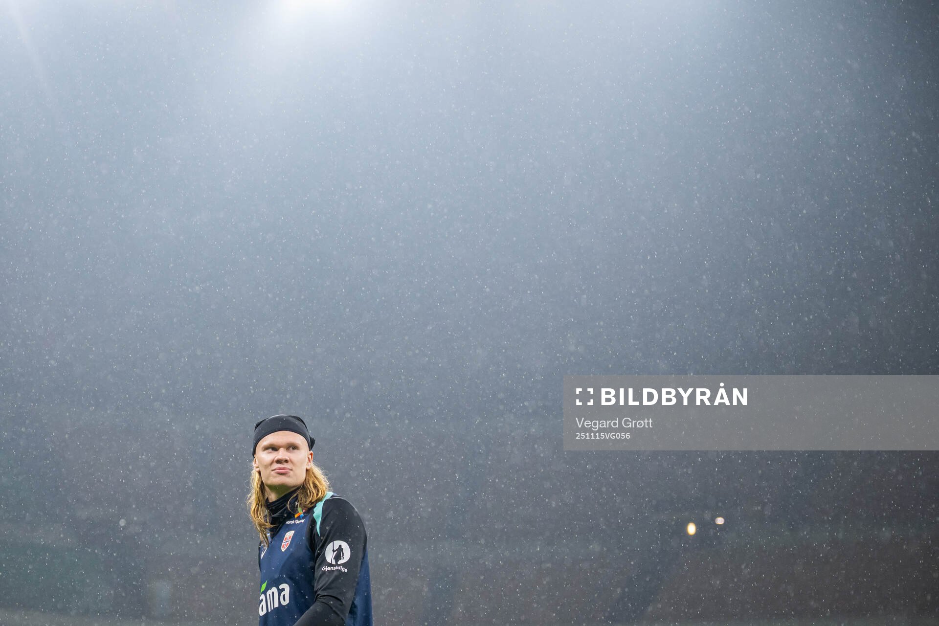 Erling Braut Haaland of the Norwegian national football team