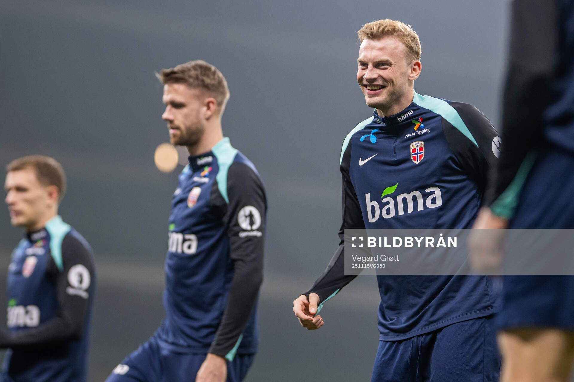 Sondre Langås of the Norwegian national football team