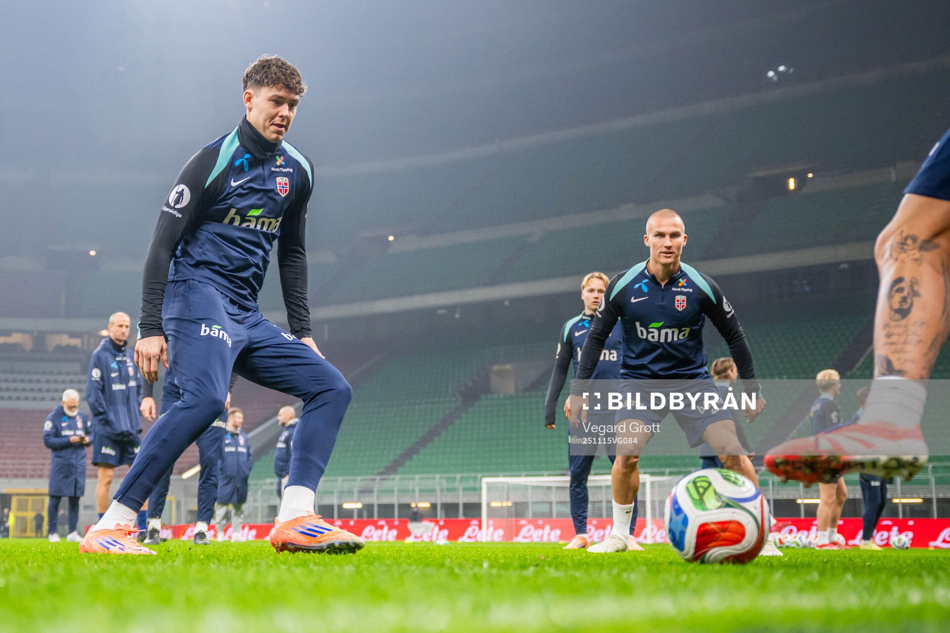 Jørgen Strand Larsen of the Norwegian national football