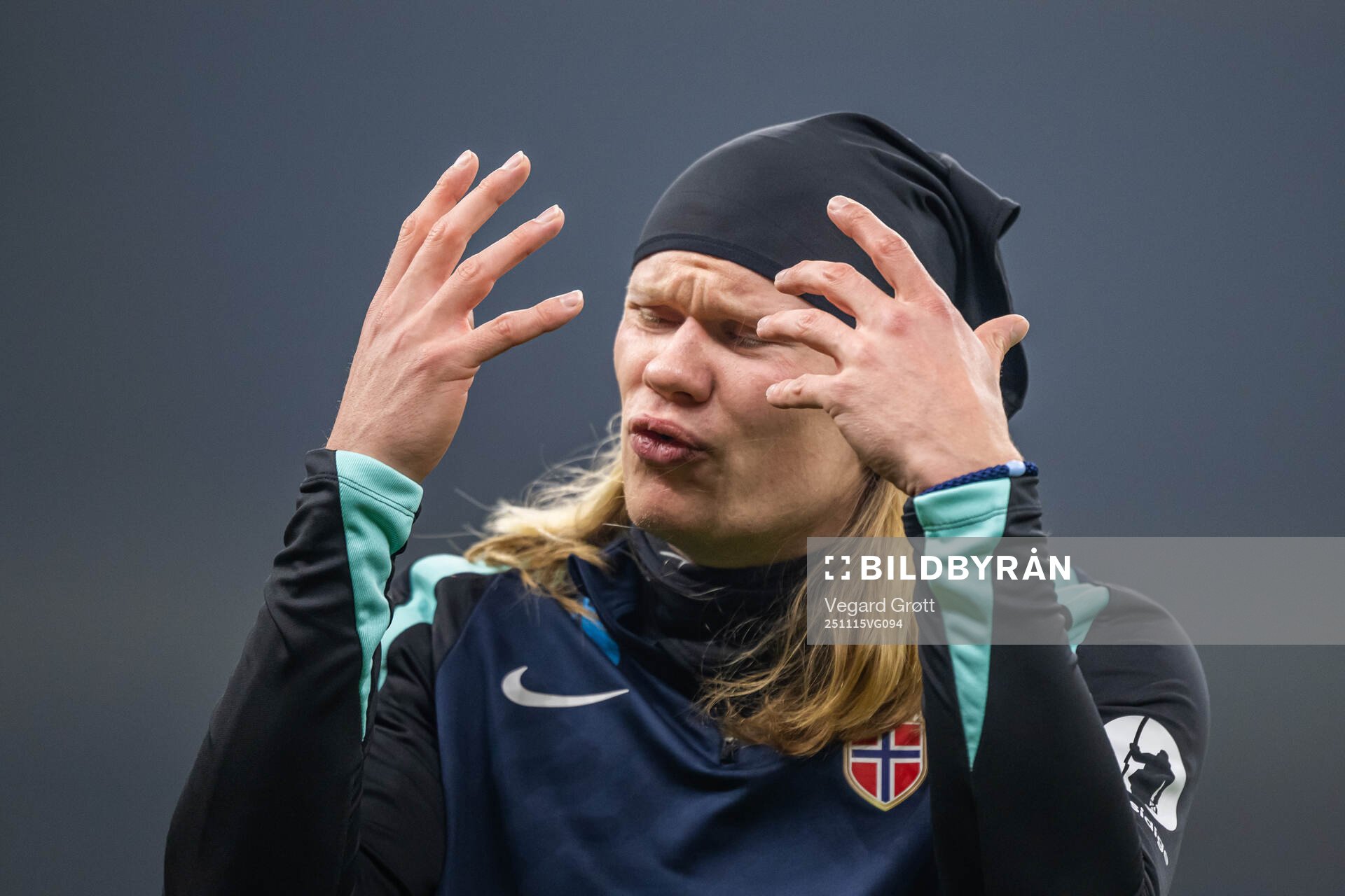 Erling Braut Haaland of the Norwegian national football team