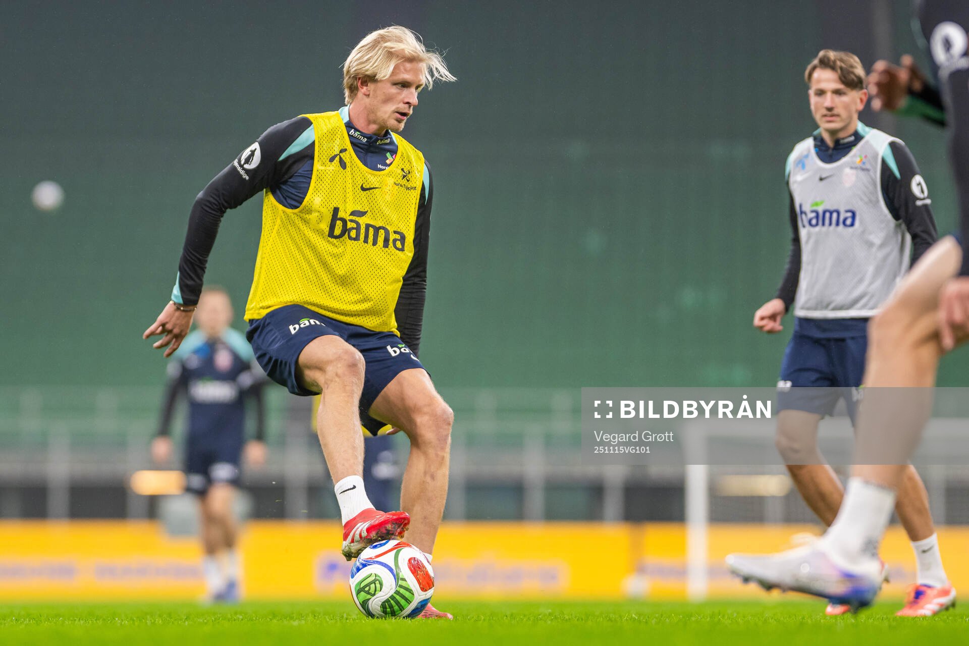 Morten Thorsby of the Norwegian national football team