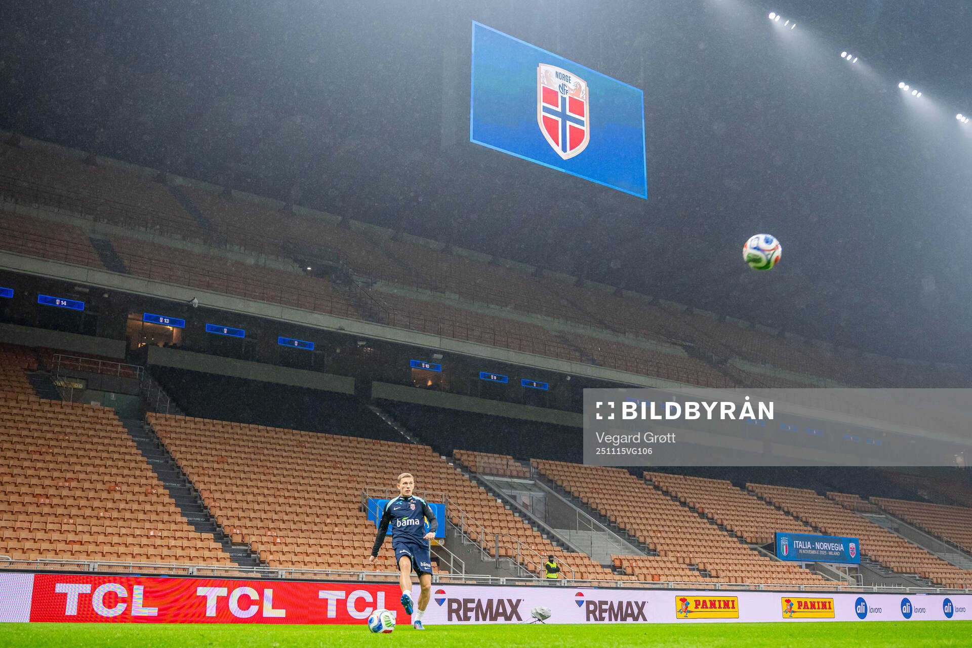 Marcus Holmgren Pedersen of the Norwegian national football