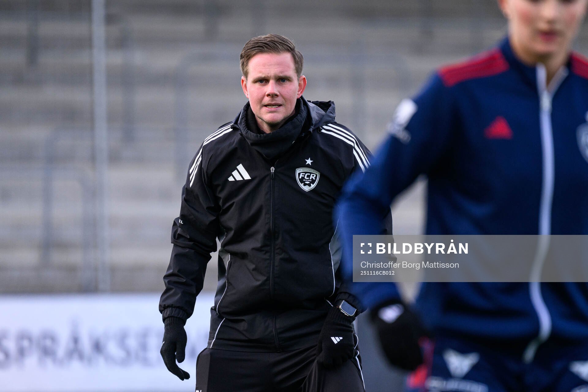 Rosengårds assisterande tränare Rasmus Leijon