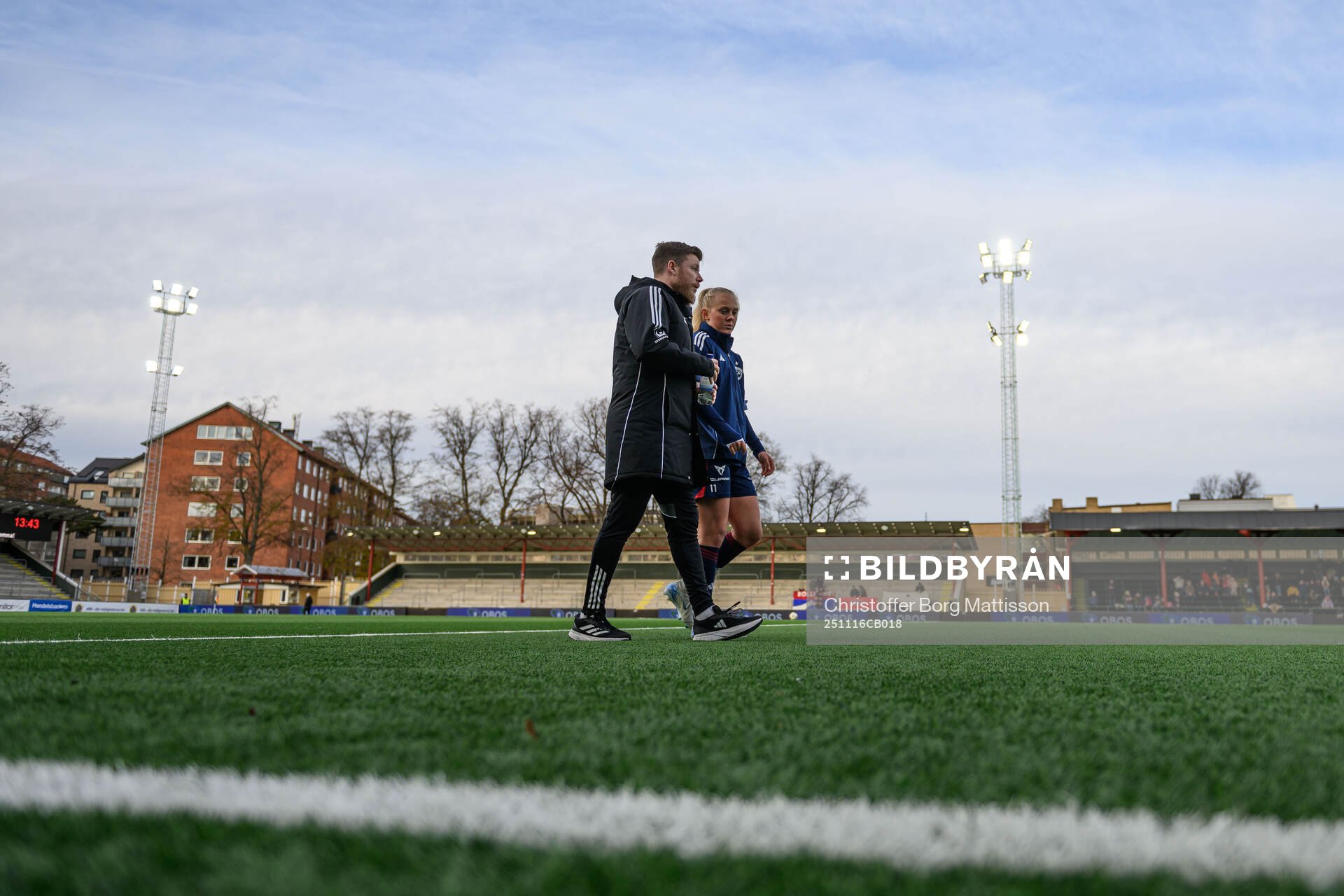 Rosengårds tränare Rafael Roldan Bermudez och Molly