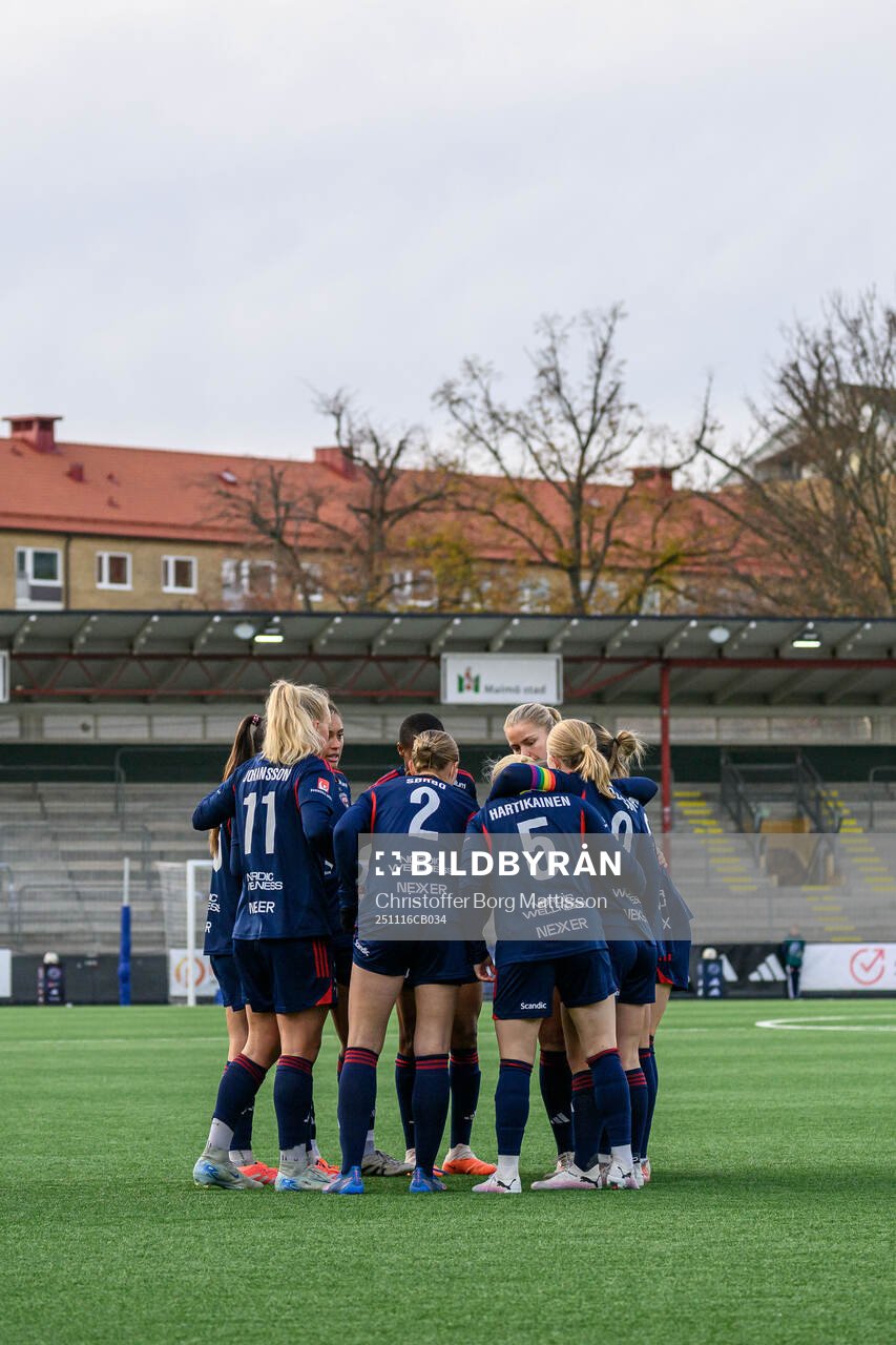 Rosengårds Hanna Andersson jublar