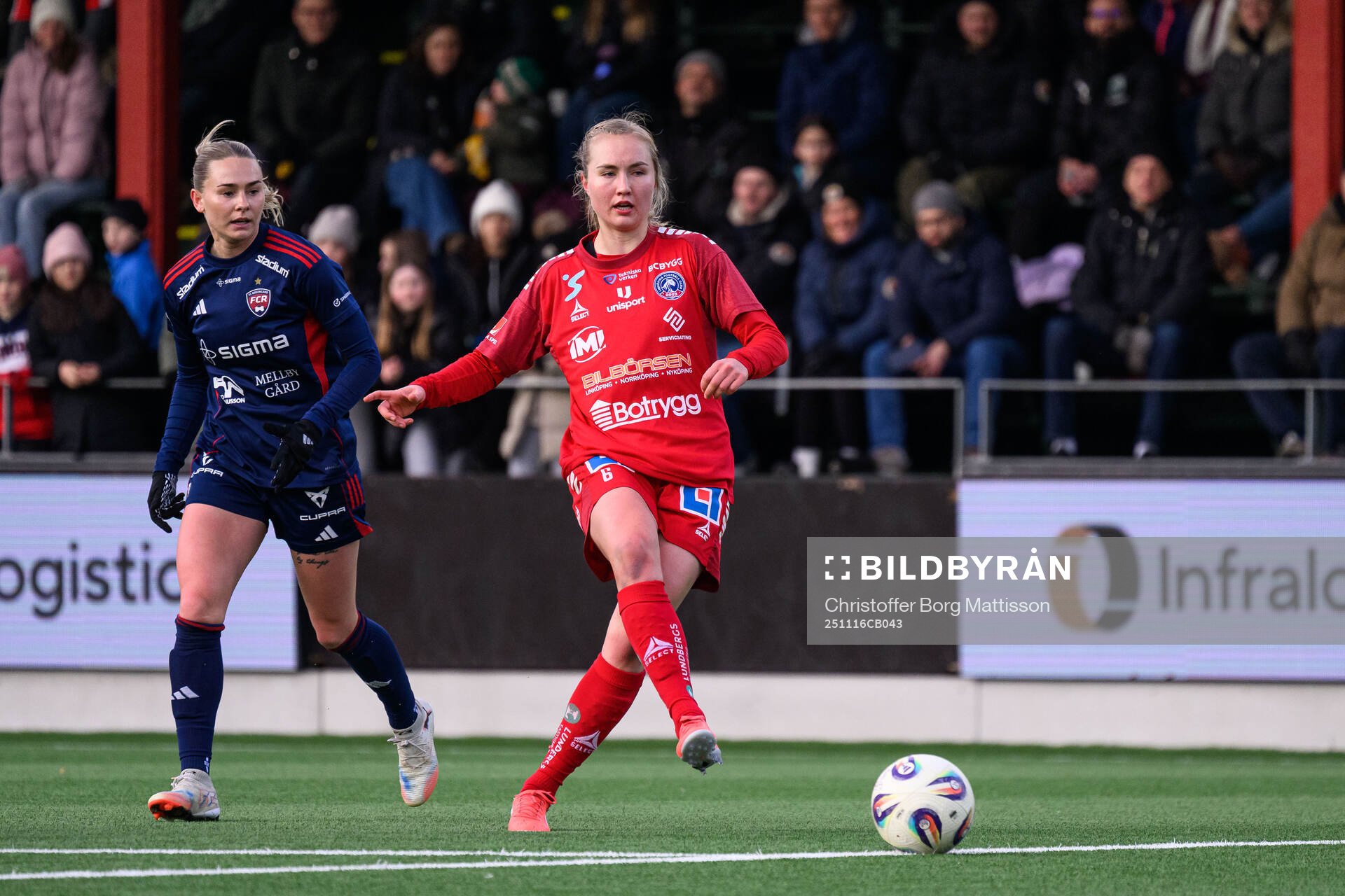 Rosengårds Emma Jansson och Linköpings Noor Eckhoff