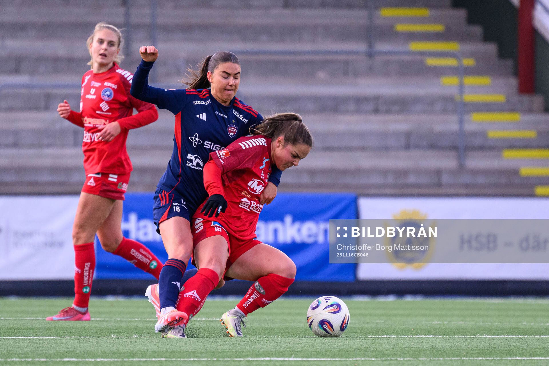 Rosengårds Emilia Pelgander och Linköpings Keera Michele