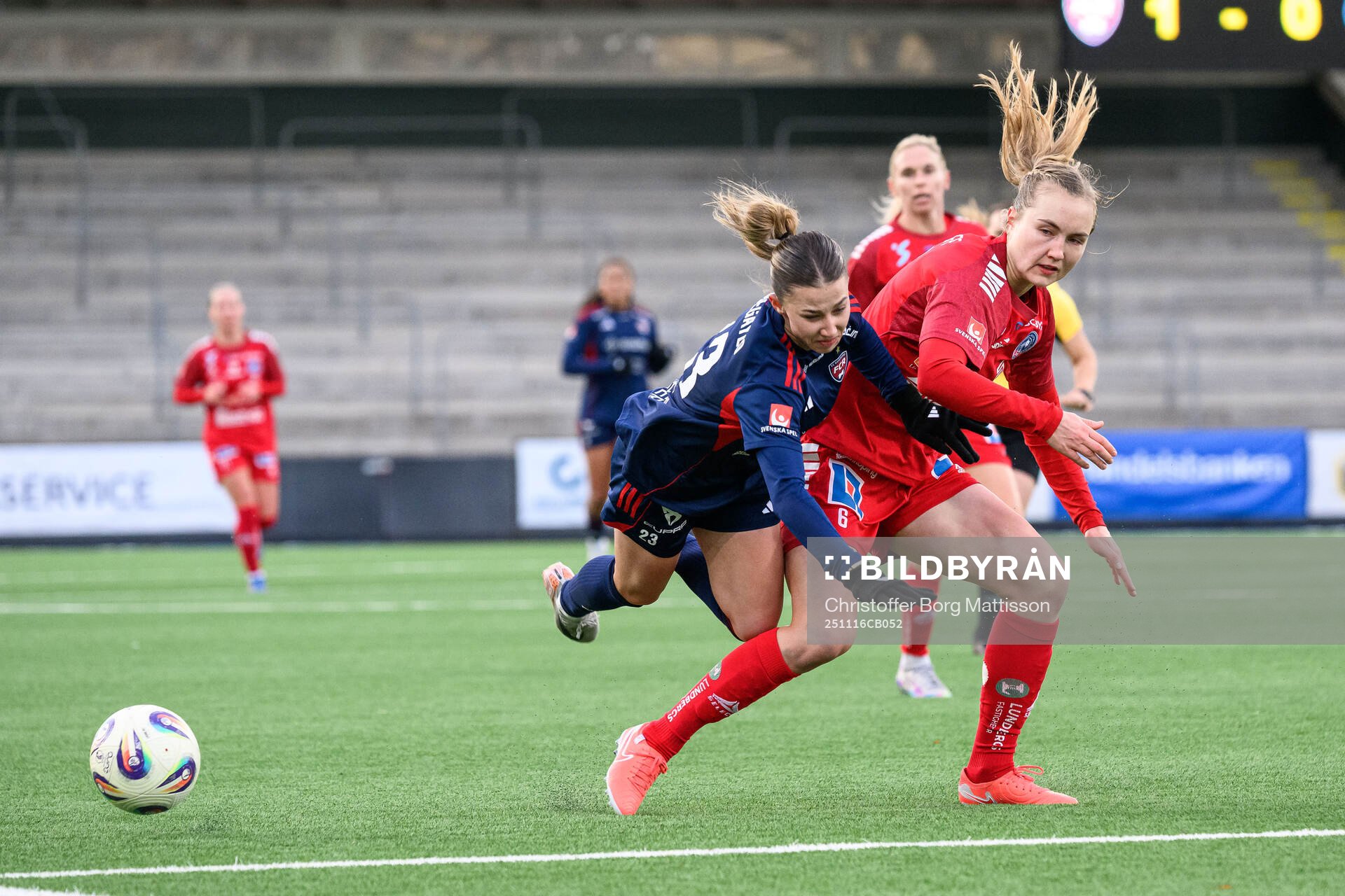 Rosengårds Anastasiya Pabiahaila och Linköpings Noor