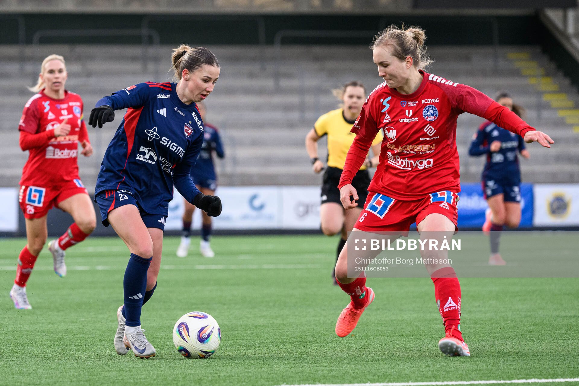 Rosengårds Anastasiya Pabiahaila och Linköpings Noor