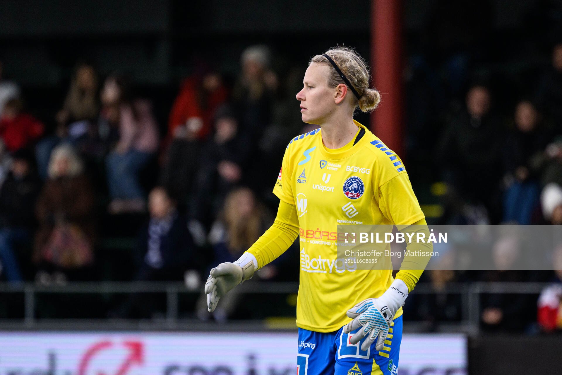 Linköpings målvakt Cajsa Andersson