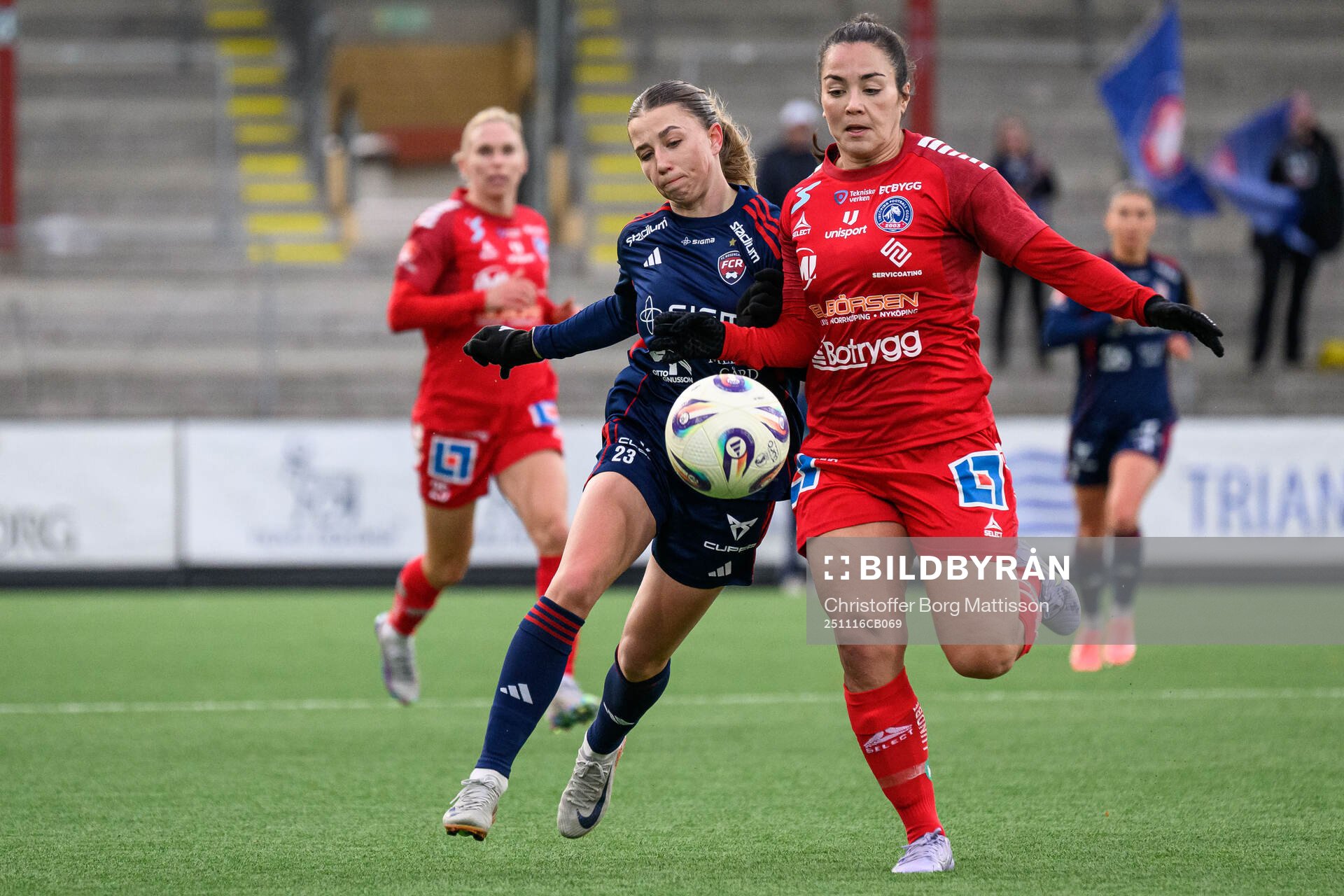 Rosengårds Anastasiya Pabiahaila och Linköpings Michelle