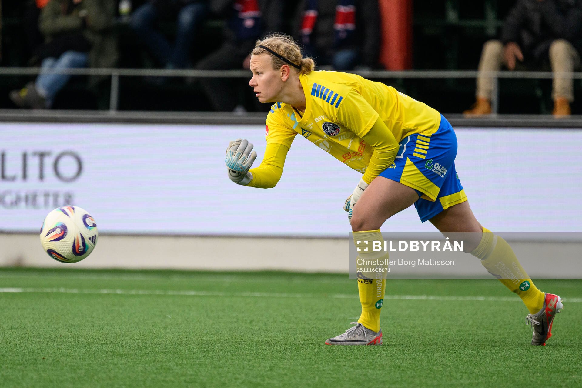 Linköpings målvakt Cajsa Andersson