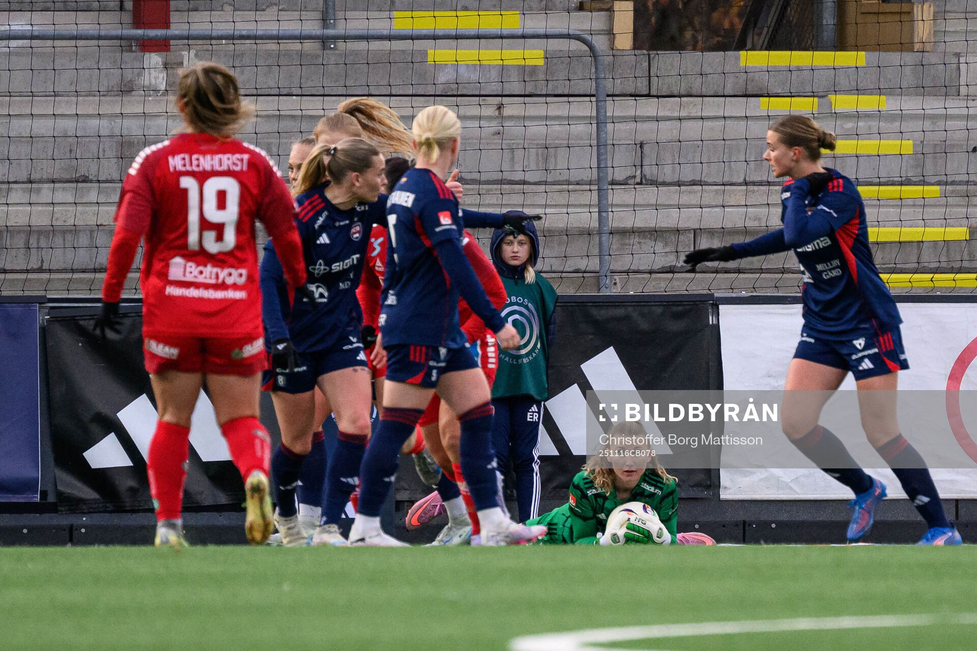 Rosengårds målvakt Samantha Leshnak Murphy