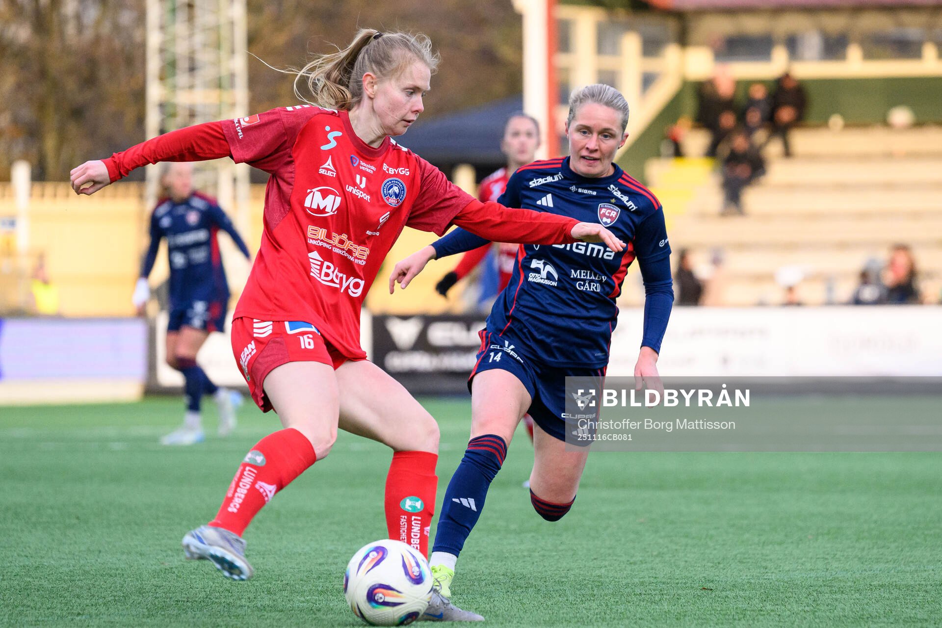 Linköpings Malin Johnsen Brenn och Rosengårds Emilia