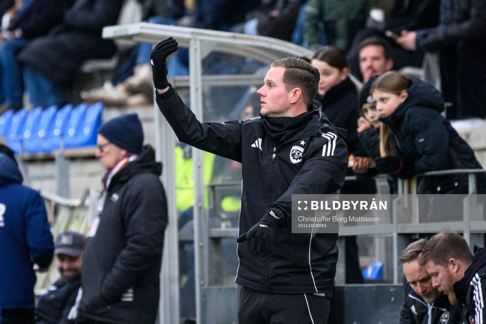 Rosengårds assisterande tränare Rasmus Leijon