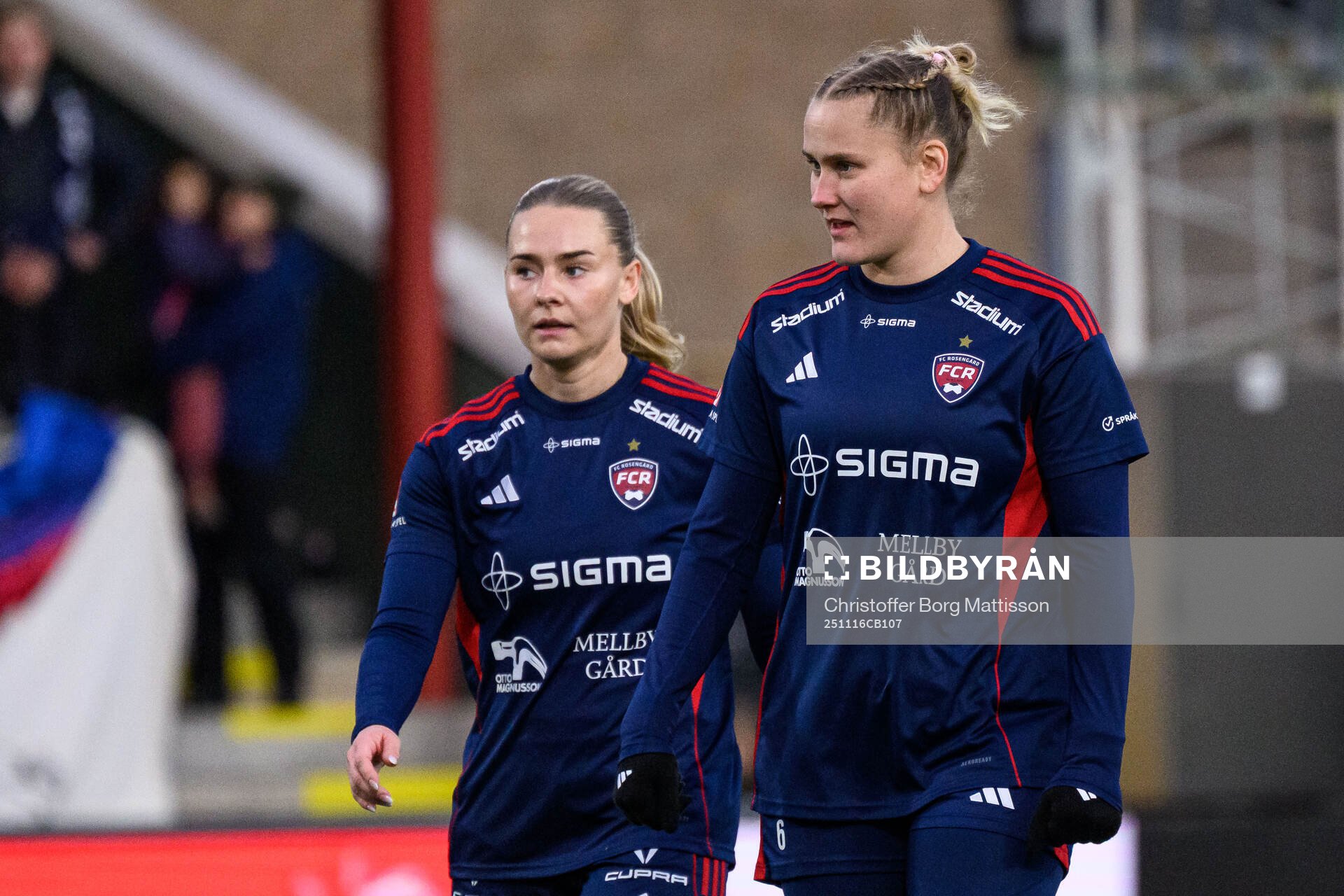 Rosengårds Emma Jansson och Elli Pikkujämsä