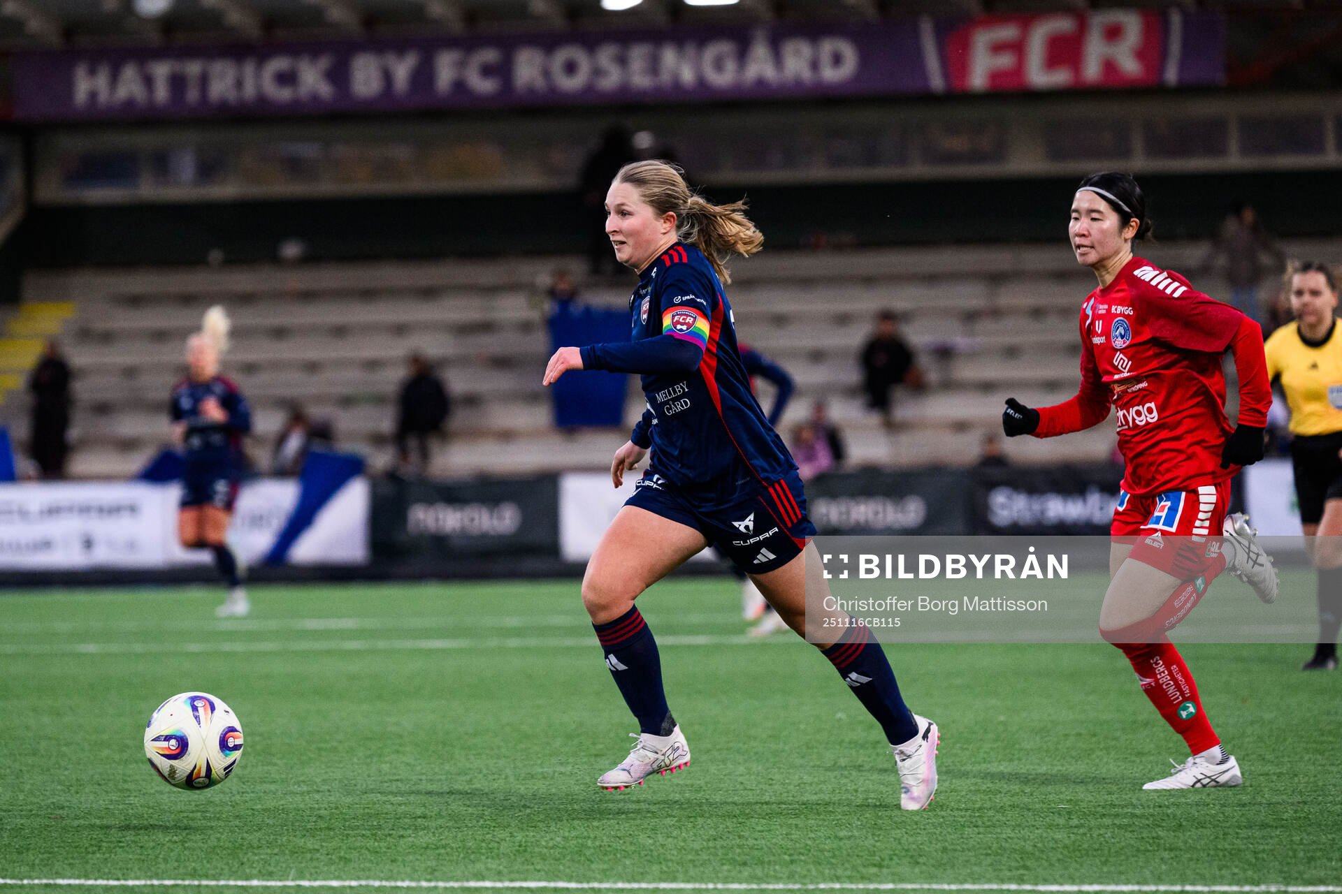 Rosengårds Hanna Andersson och Linköpings Miu Kitamura