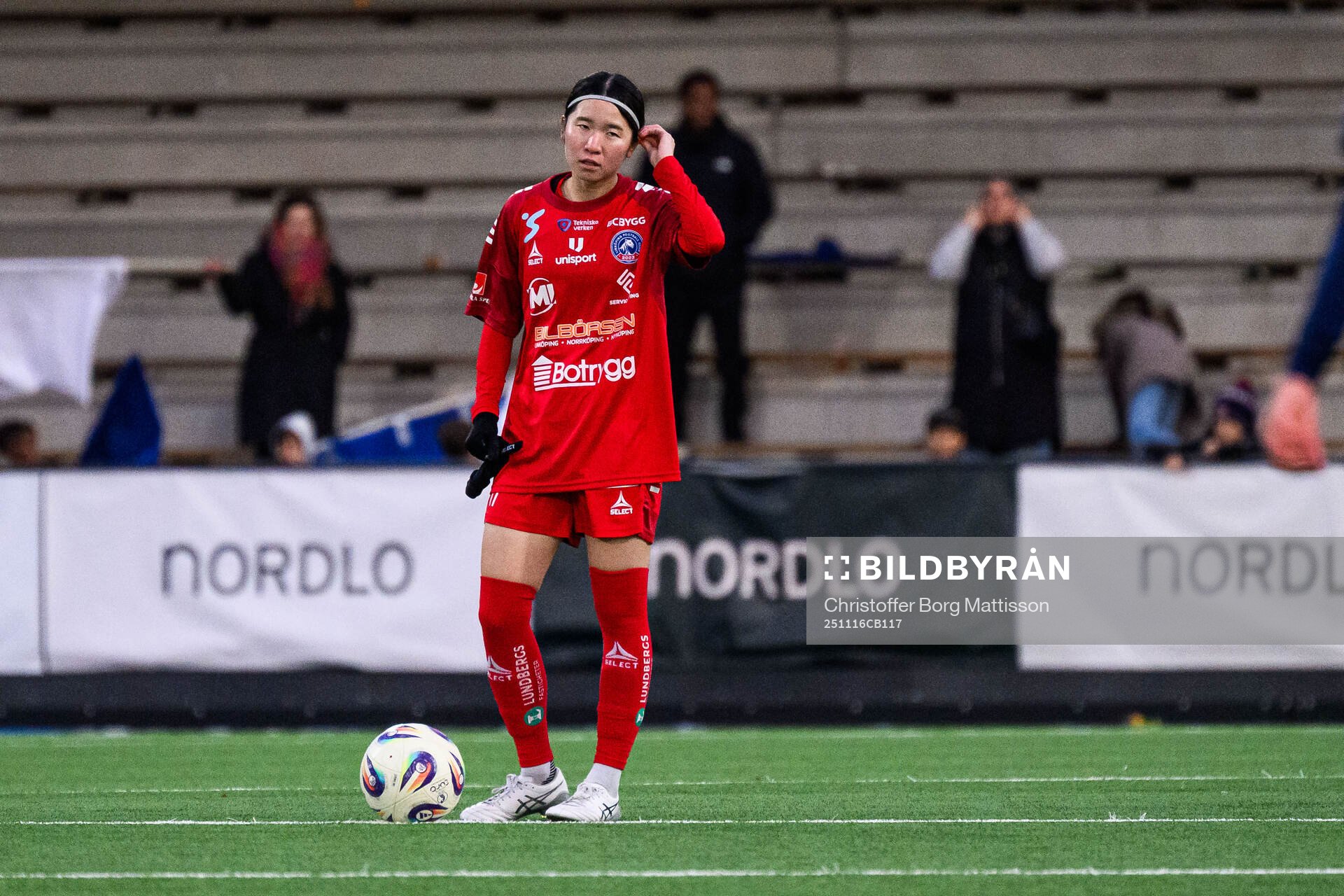 Linköpings Miu Kitamura deppar