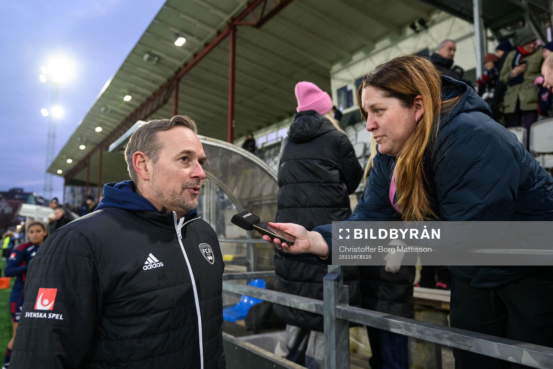 Rosengårds tränare Martin Qvarmans Möller