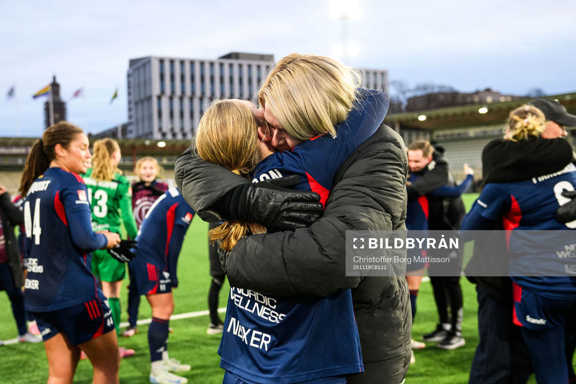 Rosengårds Hanna Andersson jublar