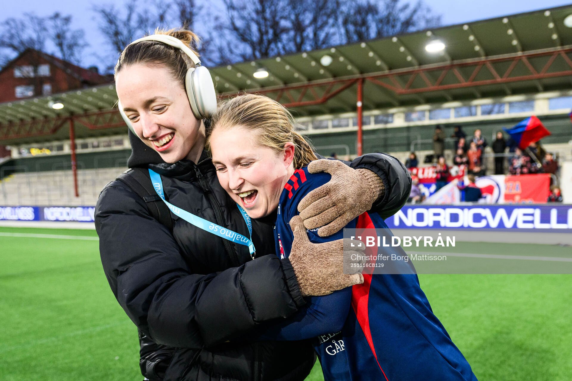 Rosengårds Hanna Andersson jublar