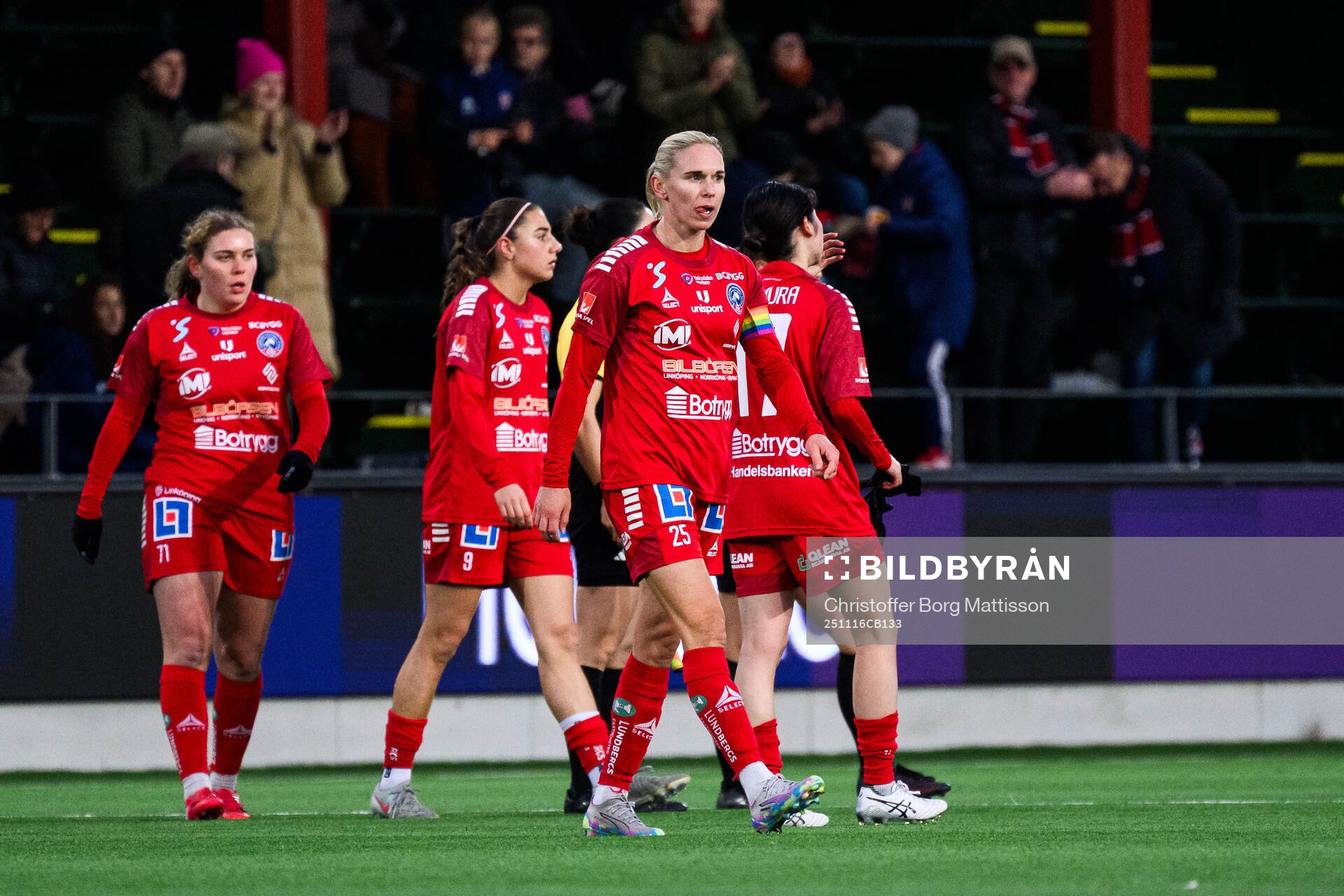 Linköpings Jonna Andersson deppar