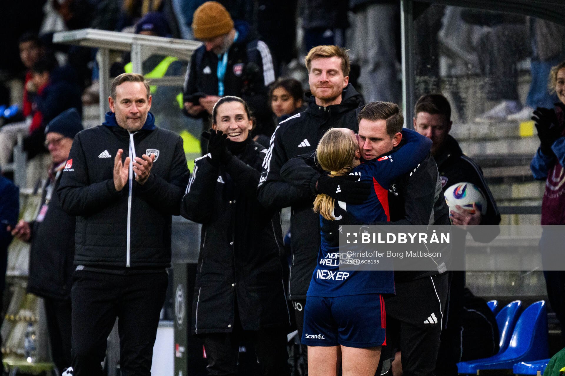 Rosengårds Hanna Andersson jublar