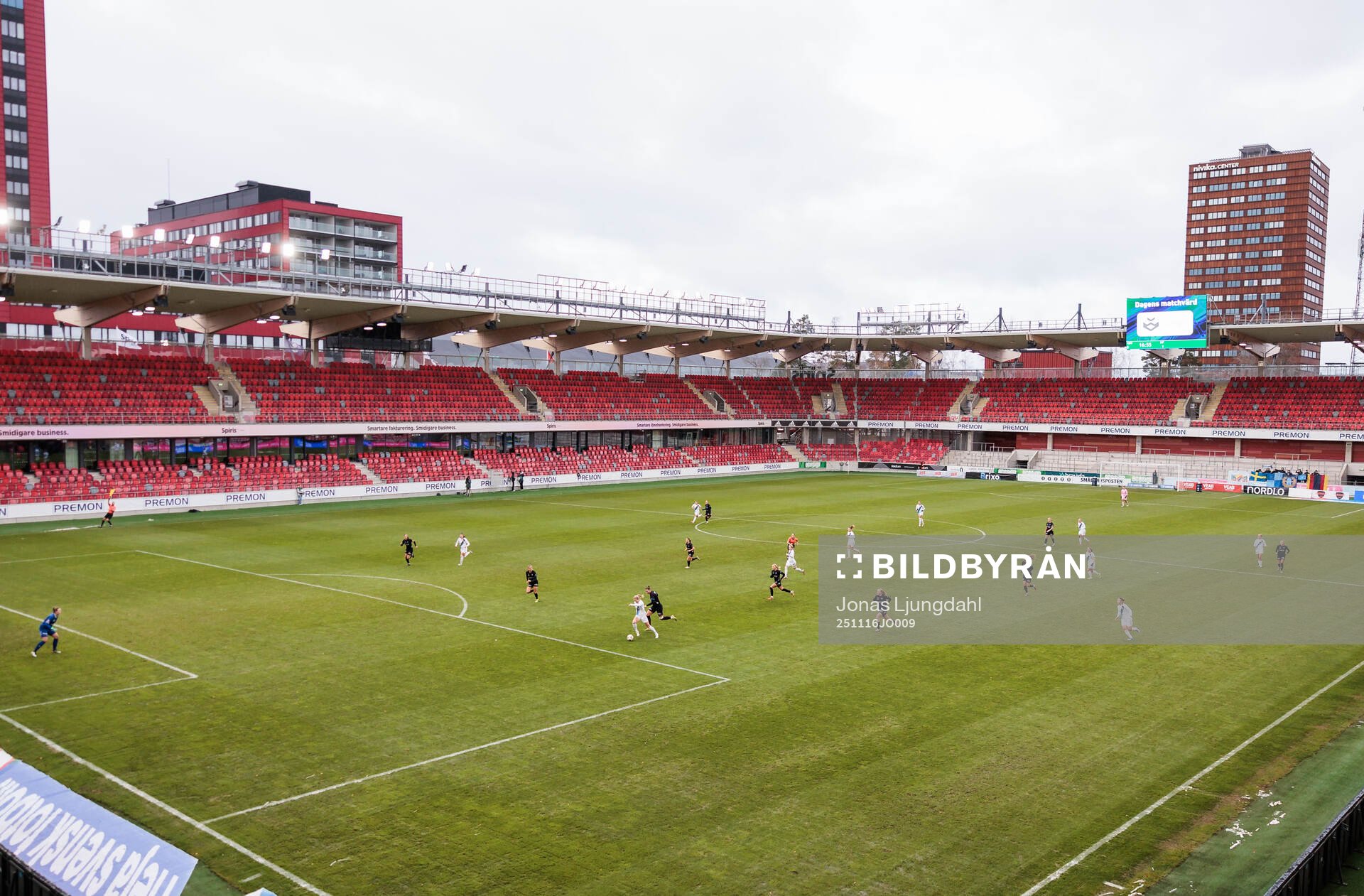 Interiör vy från Spiris arena