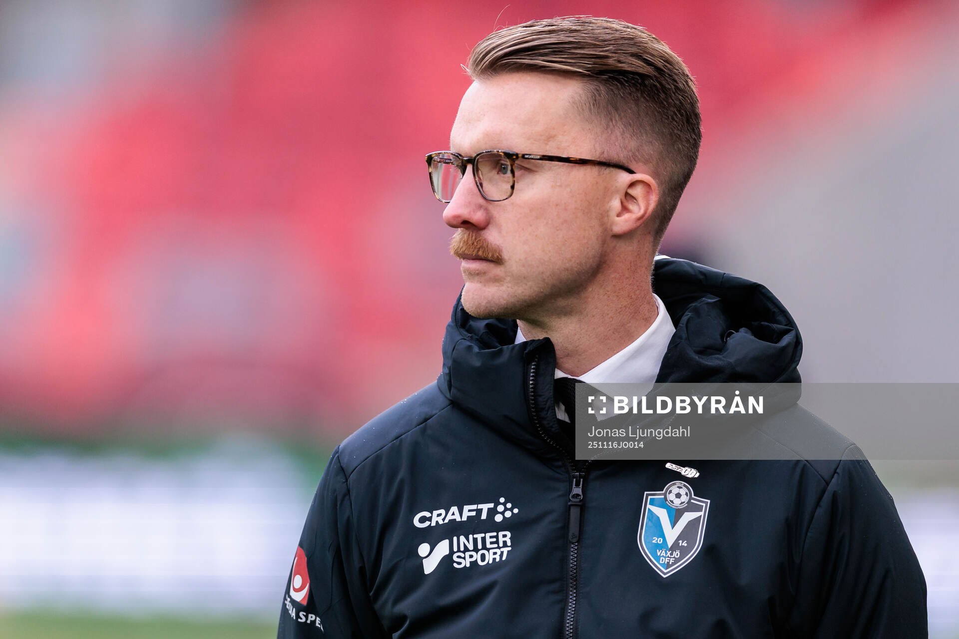 Växjö DFFs huvudtränare Olof Unogård