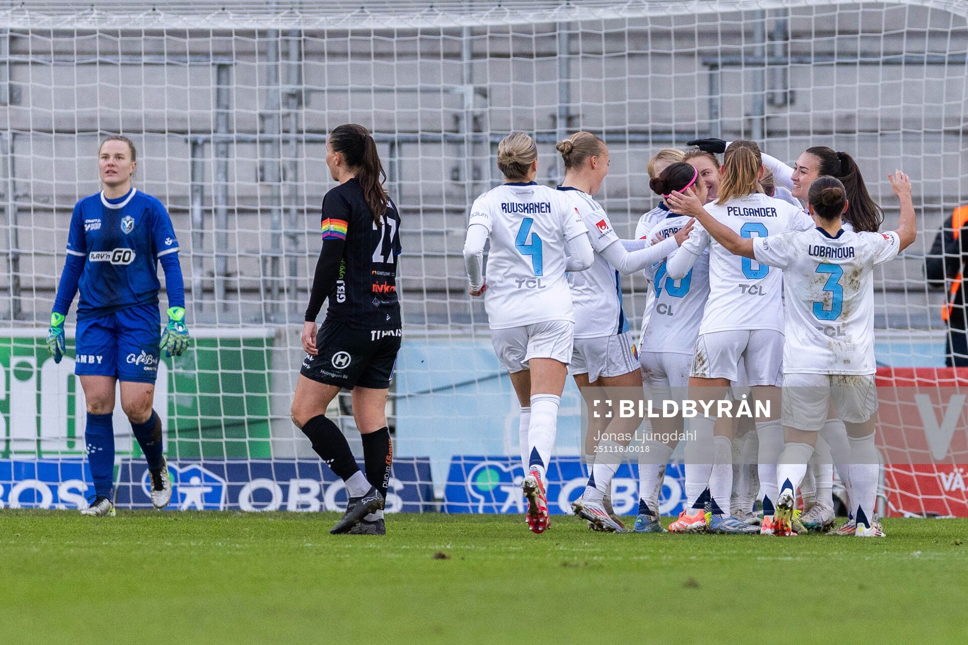 Spelare ur Djurgårdens jublar