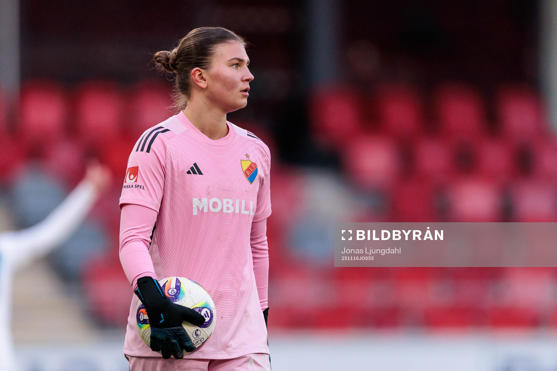 Djurgårdens målvakt Anna Aurora Koivunen