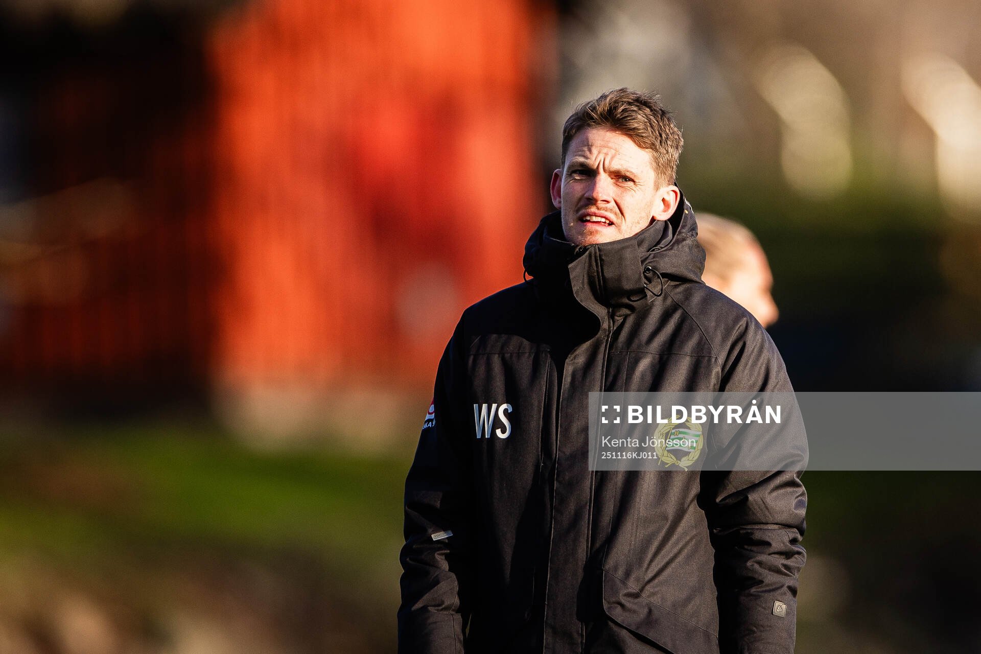 Hammarbys assisterande tränare William Strömberg