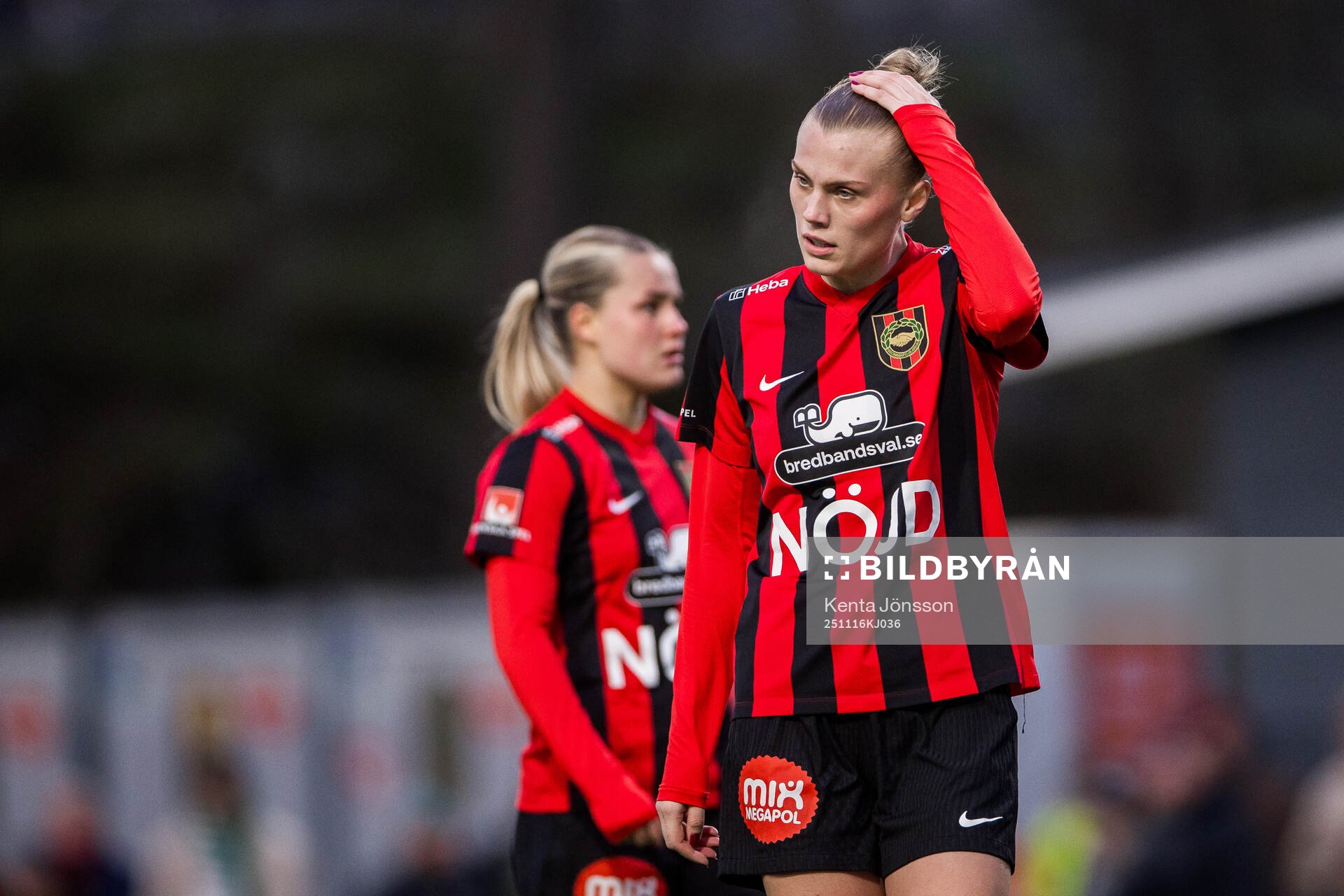 Brommapojkarnas Amanda Wulff deppar