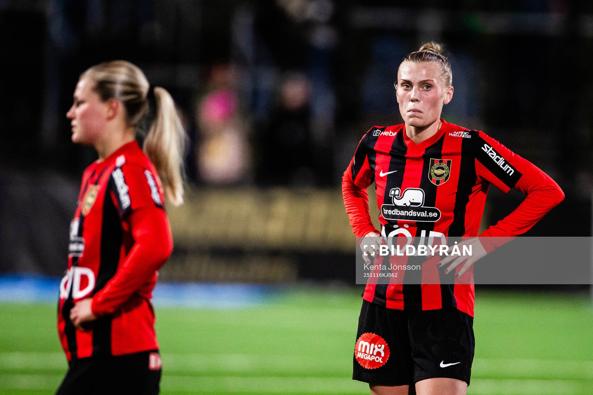 Brommapojkarnas Amanda Wulff deppar