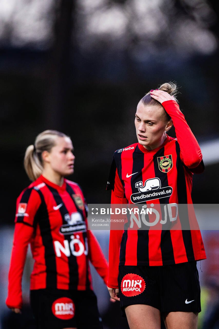 Brommapojkarnas Amanda Wulff deppar
