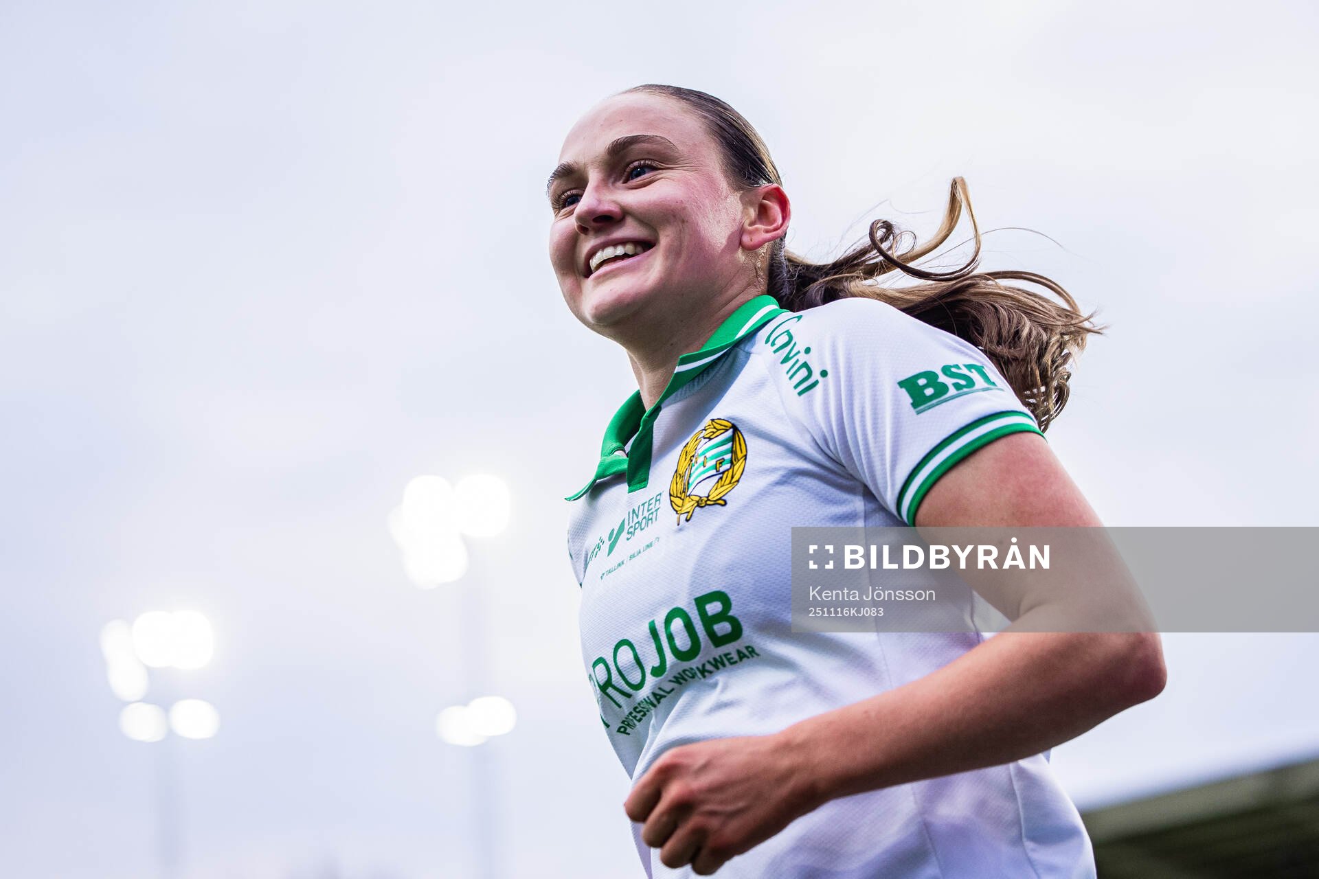 Hammarbys Vilde Hasund jublar