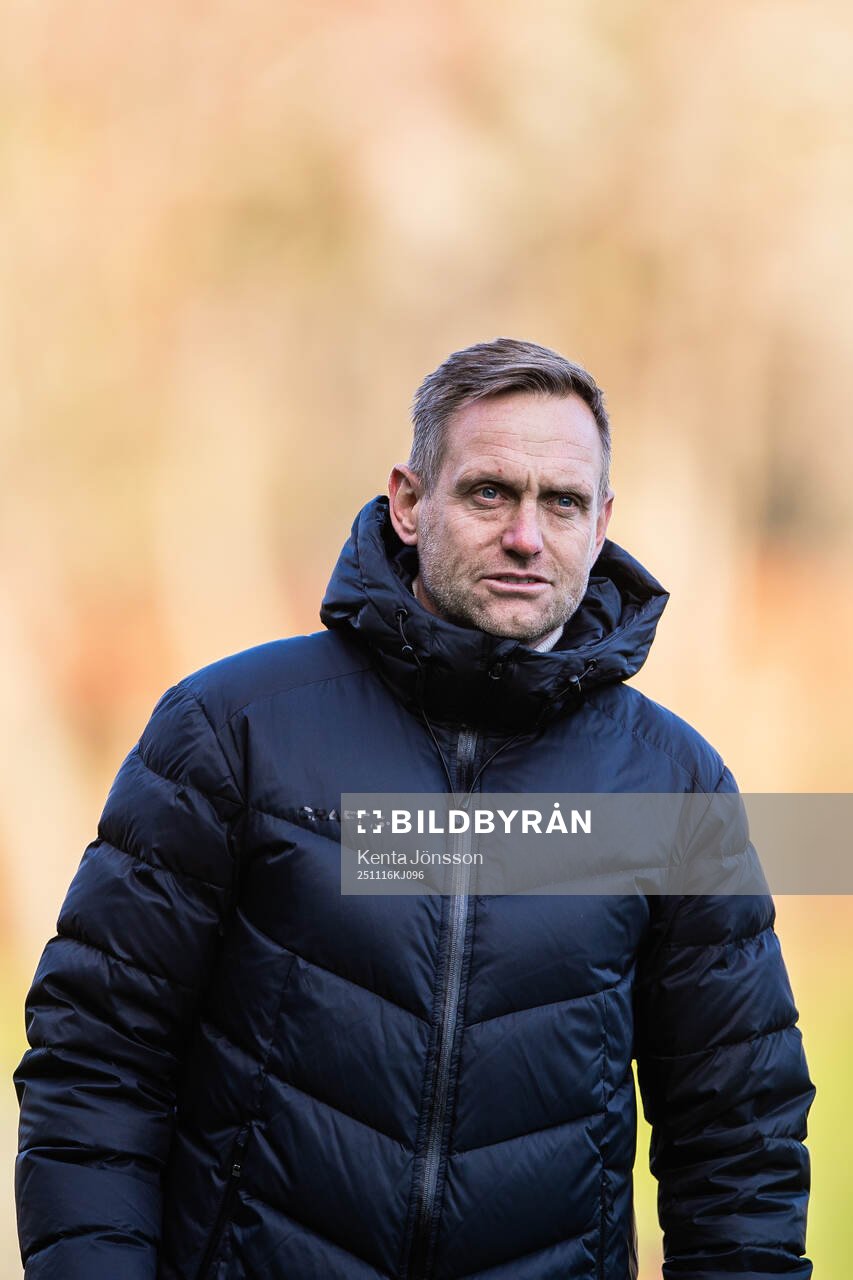 Hammarbys tränare Martin Sjögren
