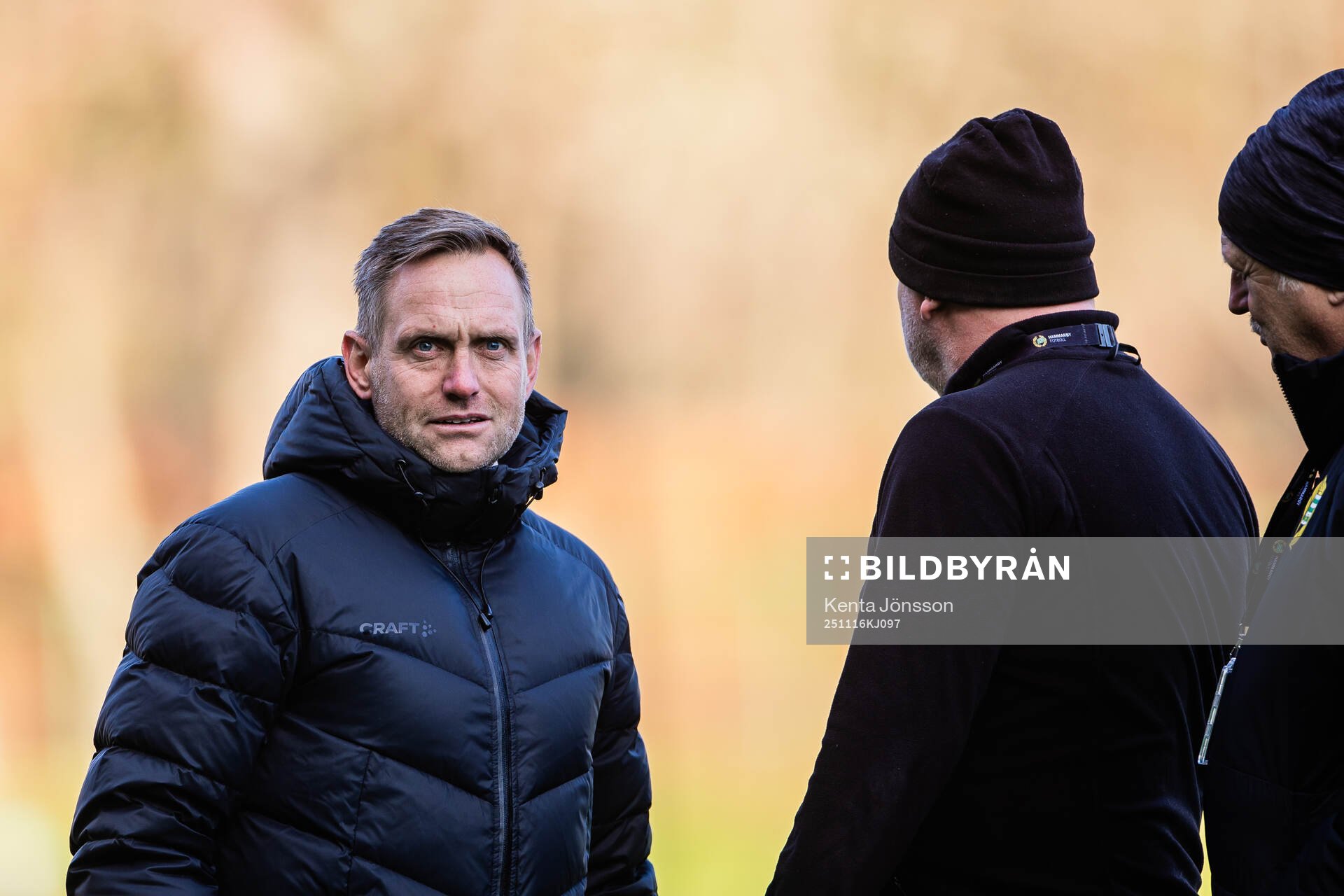 Hammarbys tränare Martin Sjögren