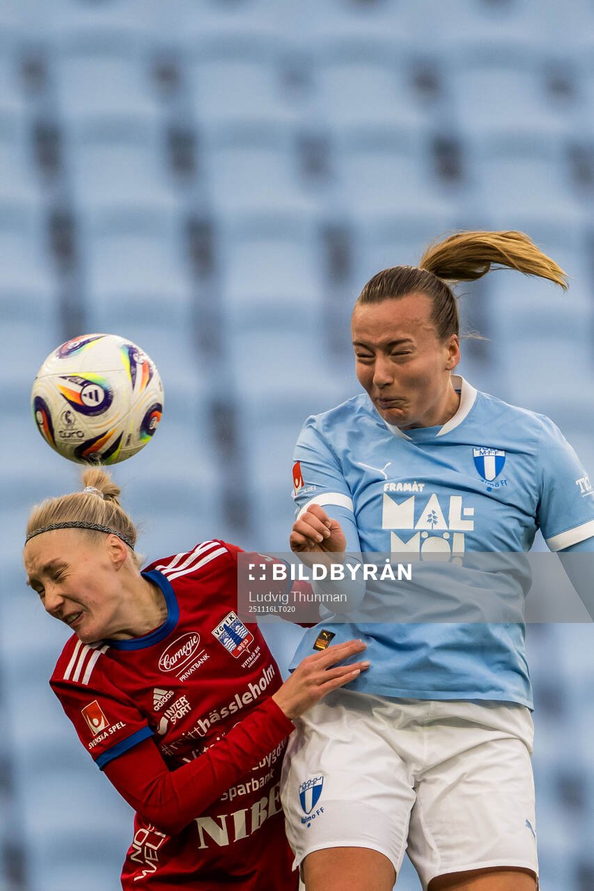 Vittsjös Sanni Ojanen och Malmö FFs Sara Kanutte