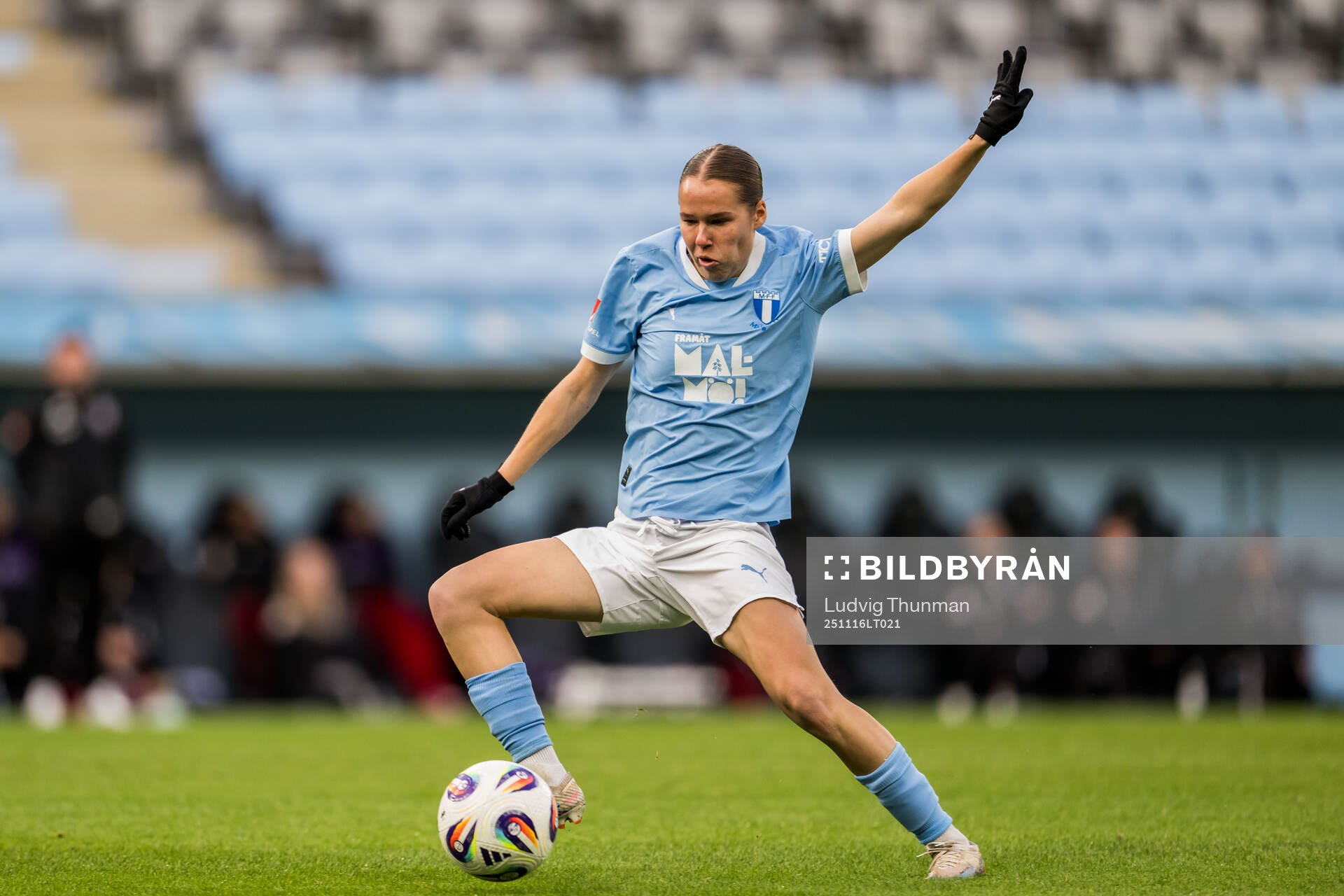 Malmö FFs Karoline Olesen