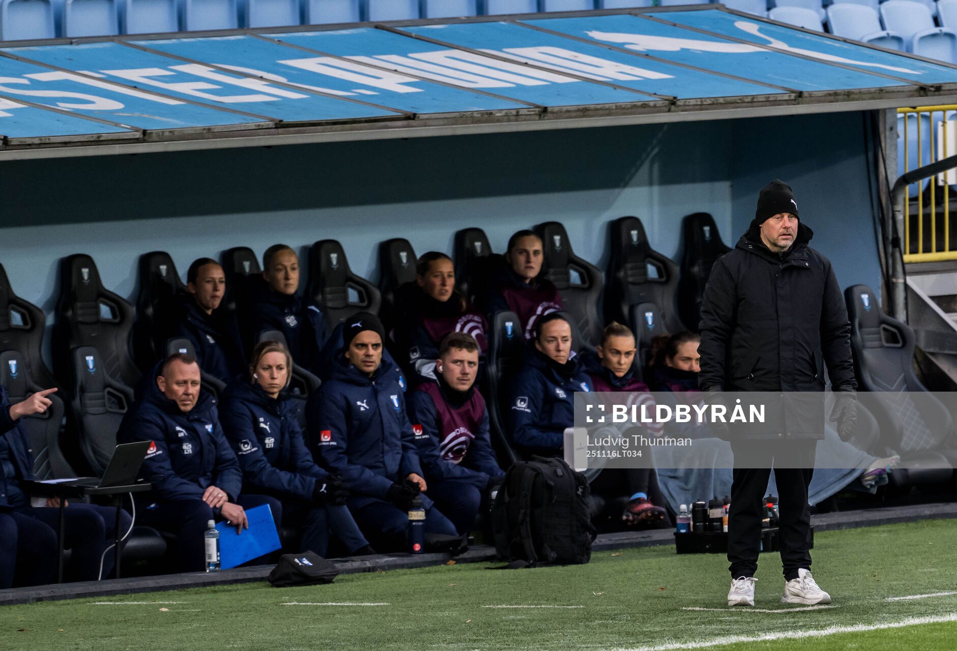 Malmö FFs tränare Jonas Valfridsson