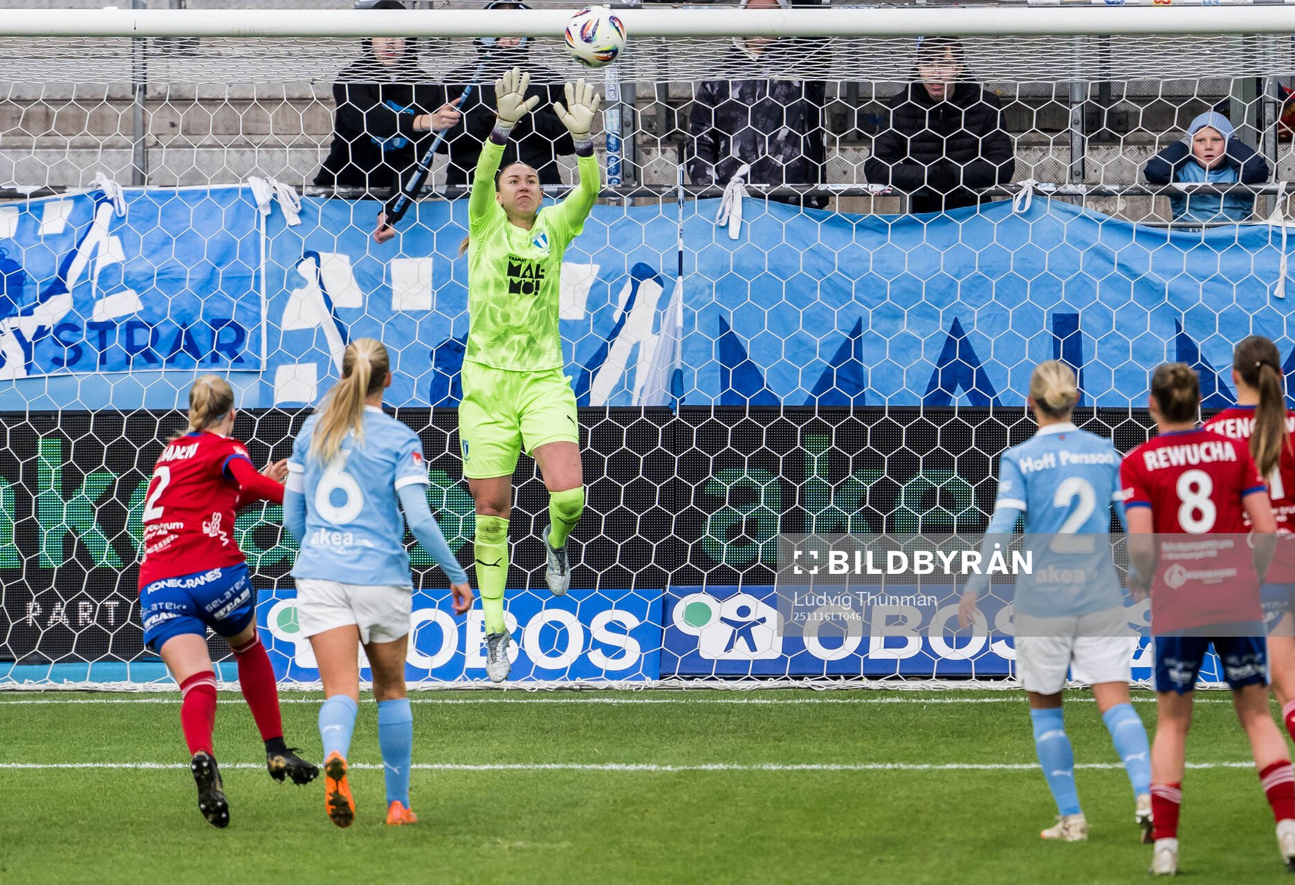 Malmö FFs målvakt Moa Öhman