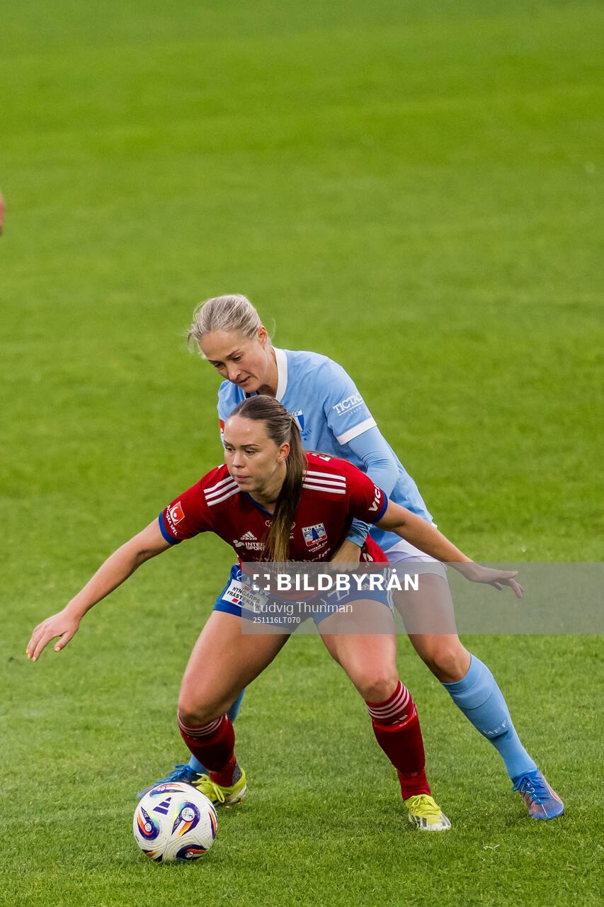 Vittsjös Hanna Ekengren och Malmö FFs Sanna Kullberg