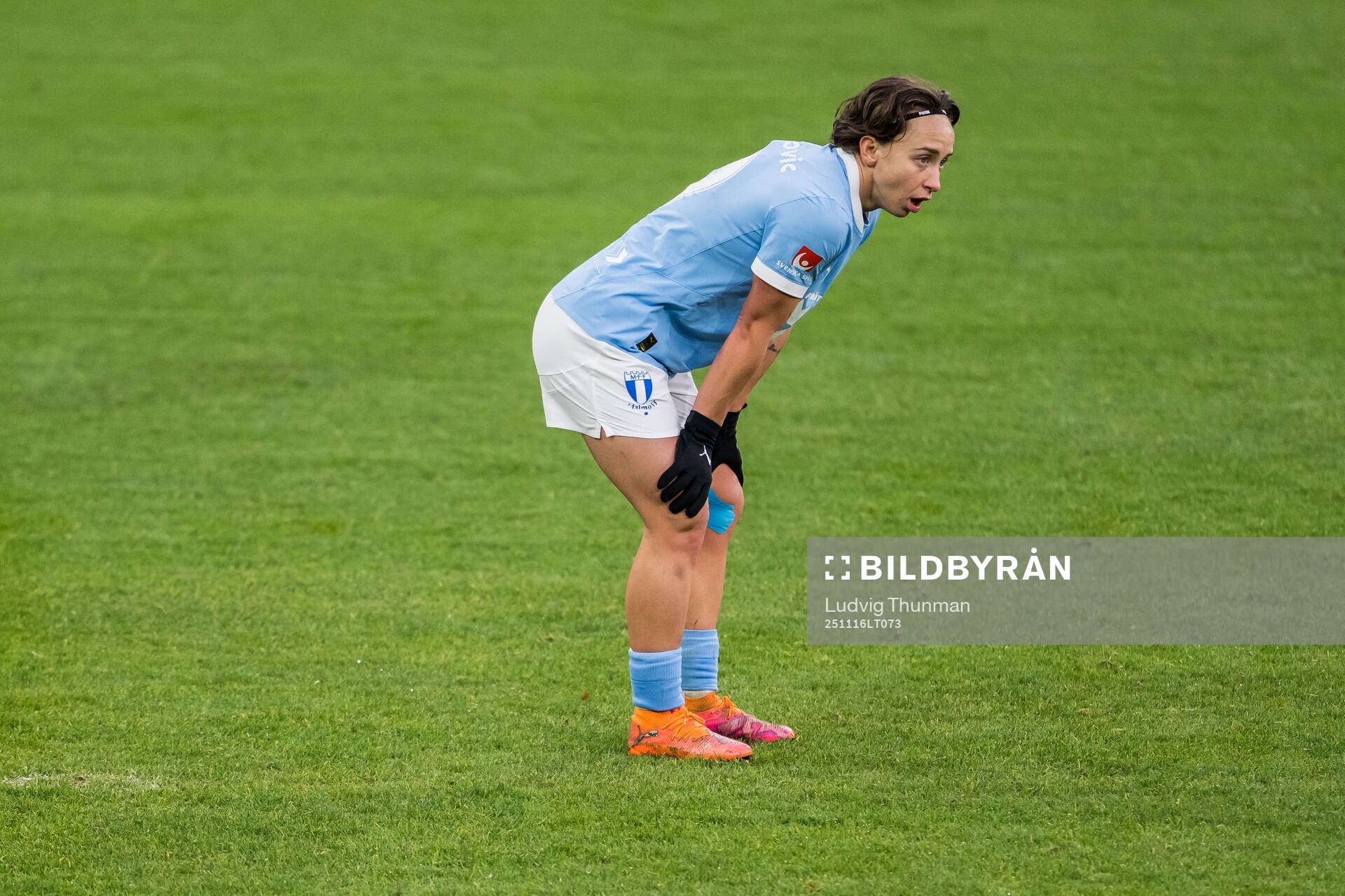 Malmö FFs Miljana Ivanovic deppar