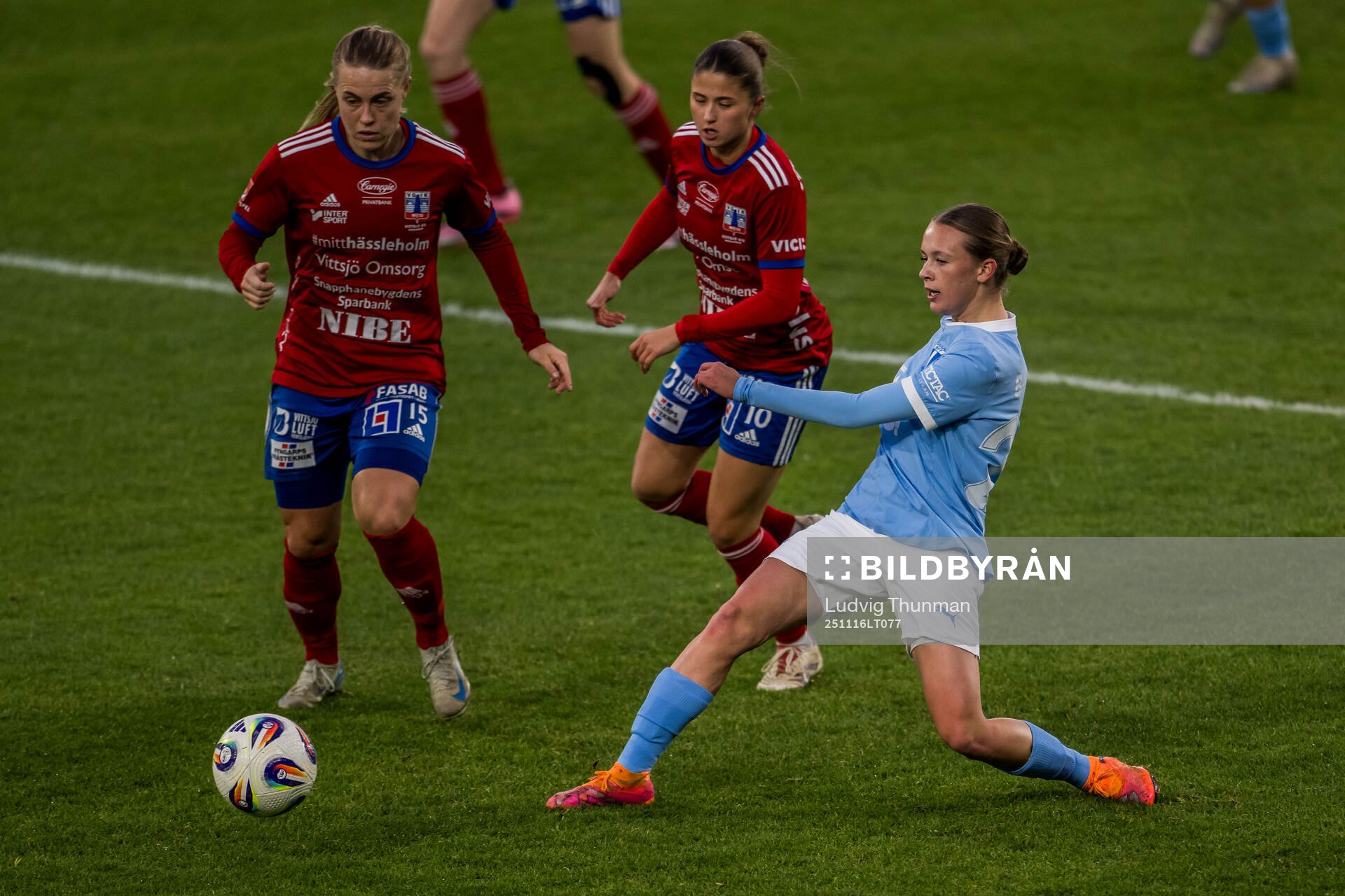 Vittsjös Nellie Persson och Meja Staffansson och Malmö