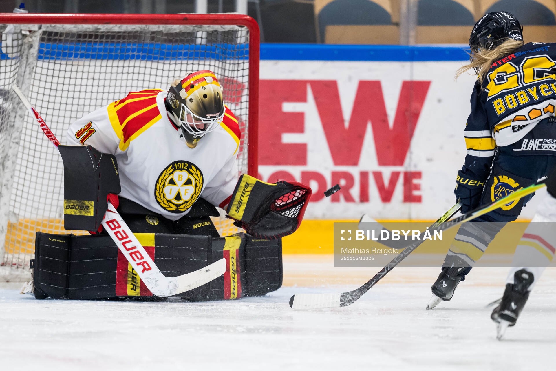 Brynäs målvakt Ena Nystrøm