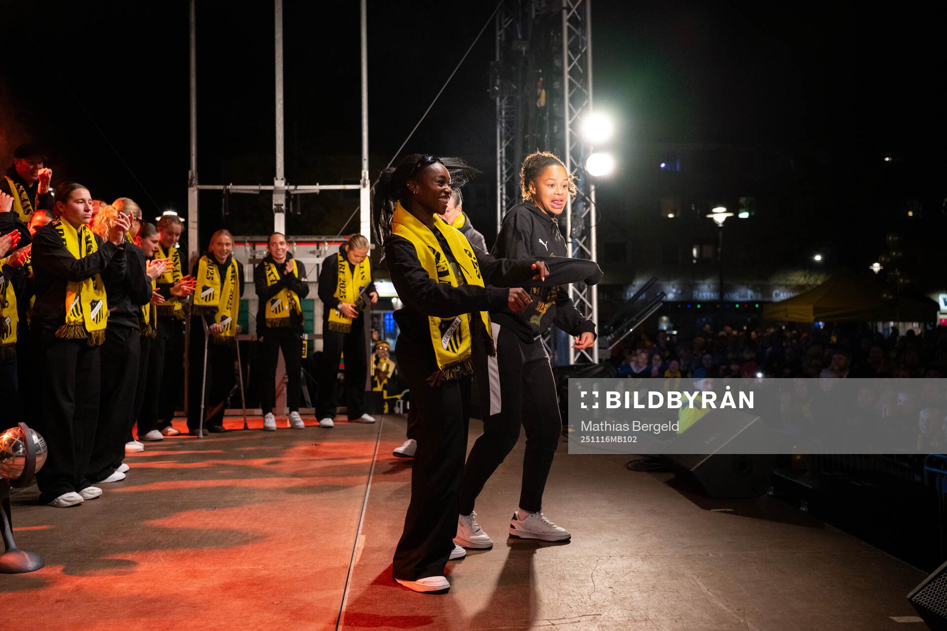 Monica Jusu Bah och Felicia Schröder
