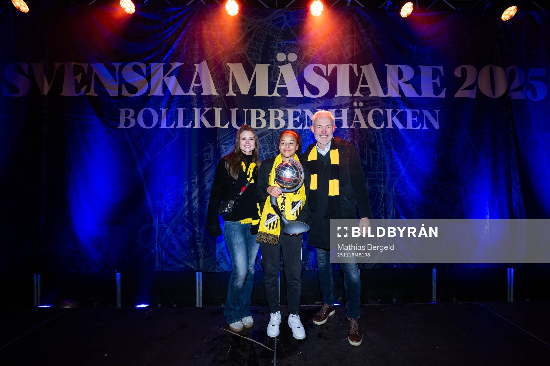 Felicia Schröder och kommunstyrelsens ordförande Jonas