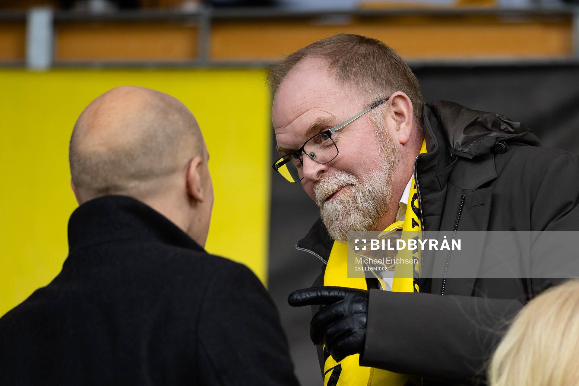 Svenska fotbollsförbundets ordförande Simon Åström och